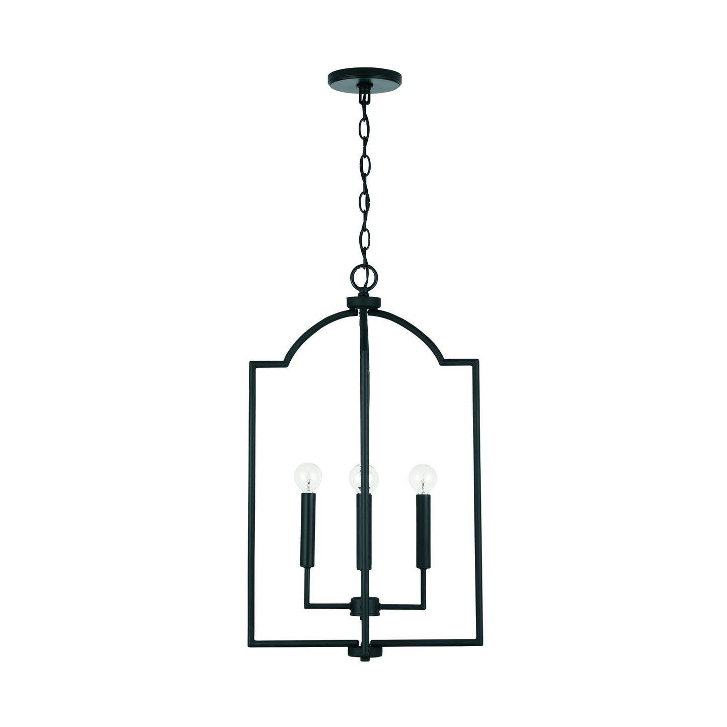 Capital Lighting - 539341MB - Four Light Foyer - Carter - Matte Black