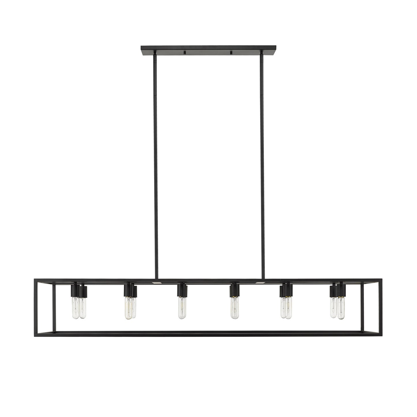Acclaim Lighting - IN21003BK - 12 Light Island Pendant - Cobar - Matte Black