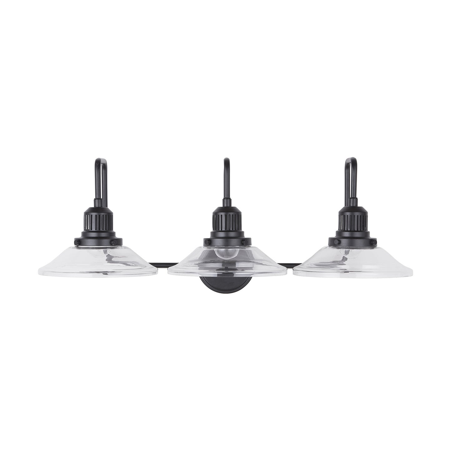 Capital Lighting - 9D318A - Three Light Vanity - Roan - Matte Black
