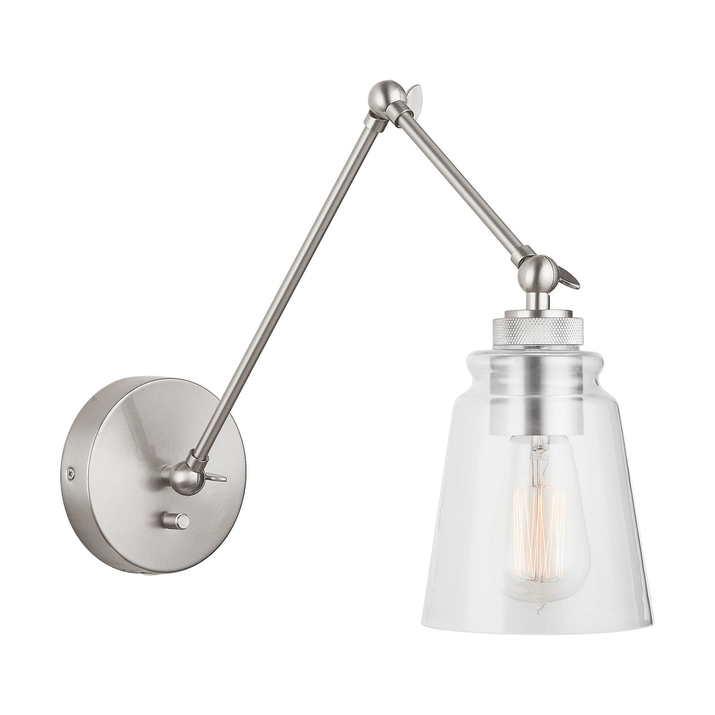 Capital Lighting - 9D346A - One Light Wall Sconce - Profile - Brushed Nickel