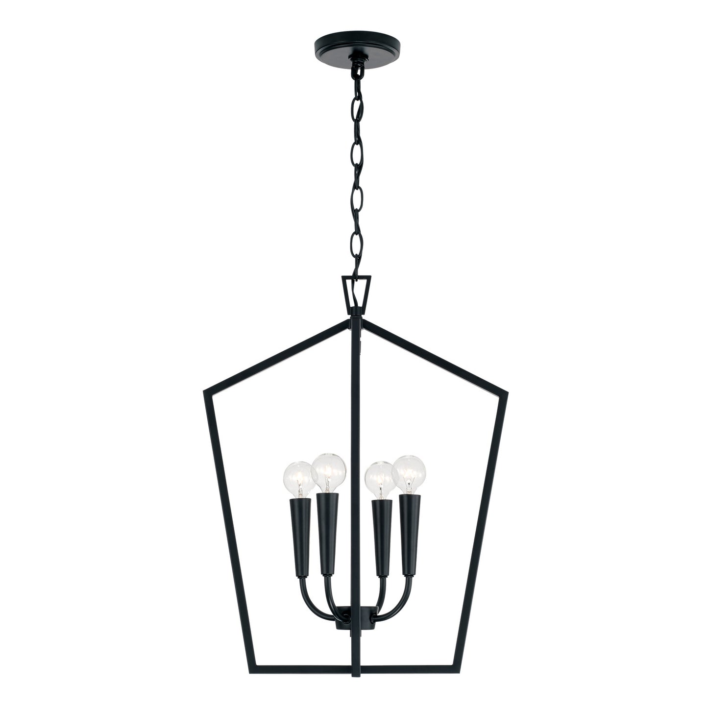 Capital Lighting - 545941MB - Four Light Foyer - Holden - Matte Black