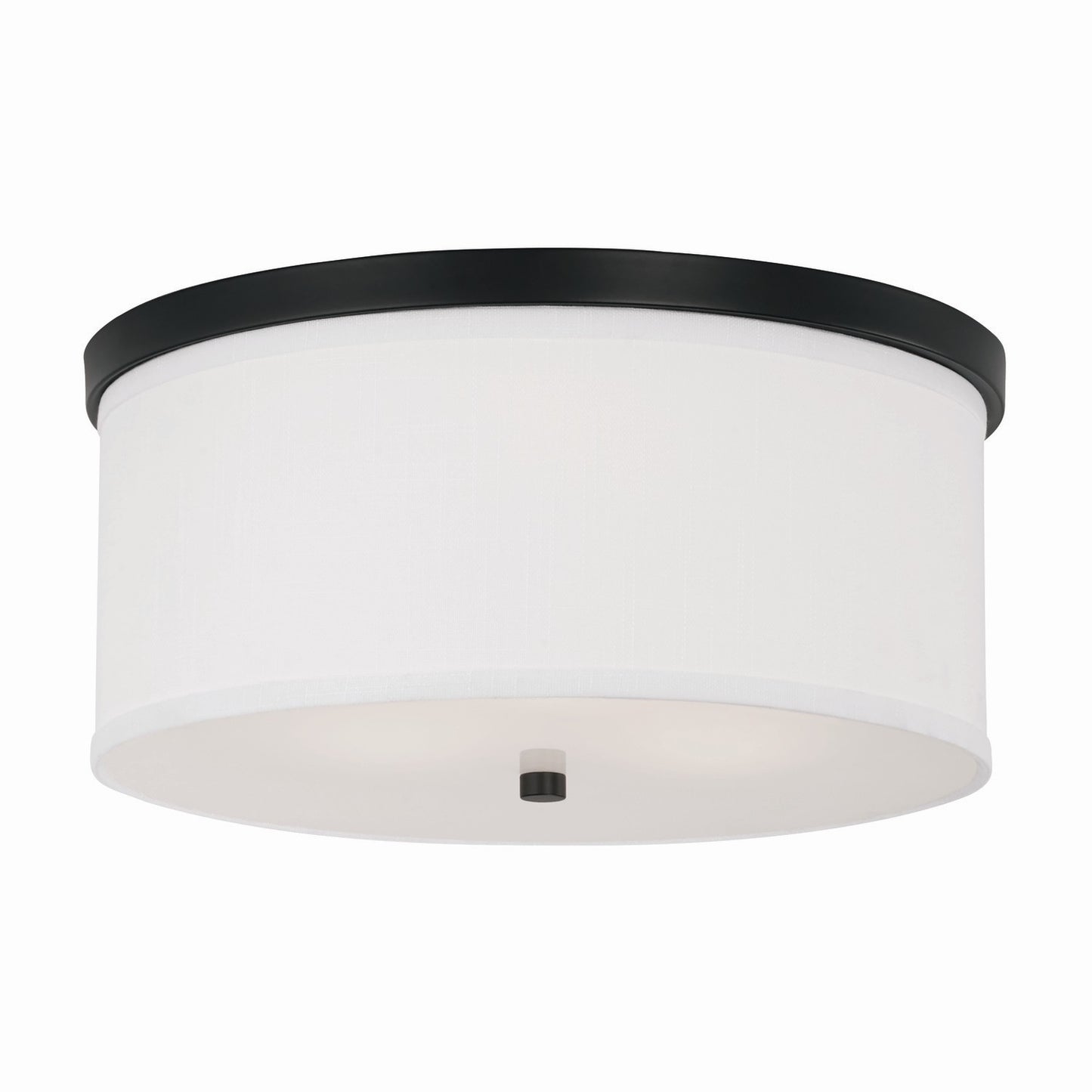 Capital Lighting - 2015MB-480 - Three Light Flush Mount - Midtown - Matte Black