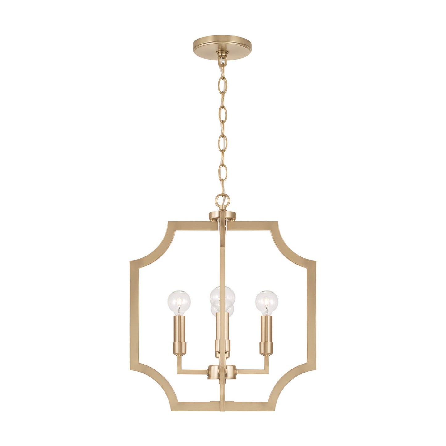 Capital Lighting - AA1037MA - Four Light Foyer Pendant - Courtney - Matte Brass