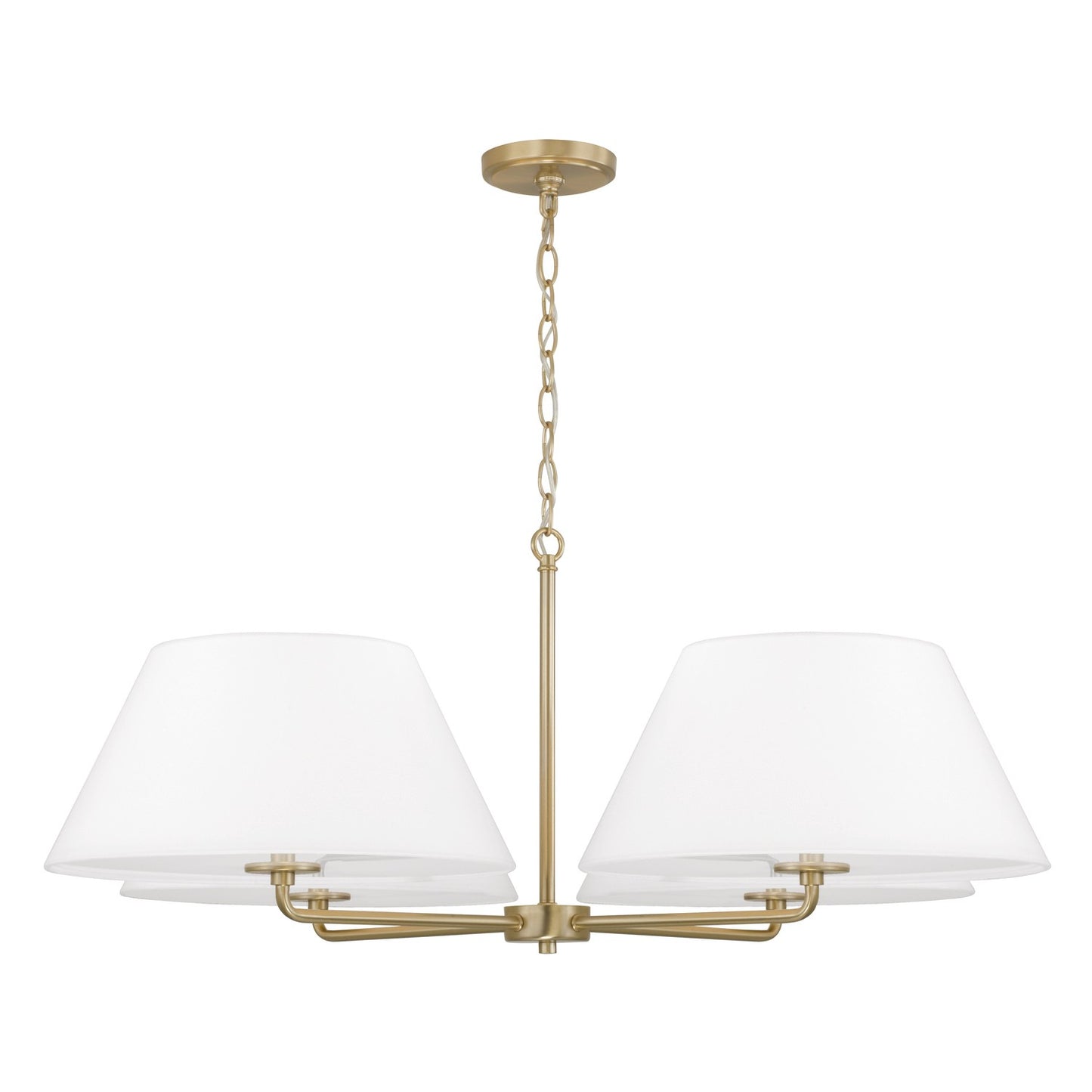 Capital Lighting - 453241MA - Four Light Chandelier - Parson - Matte Brass