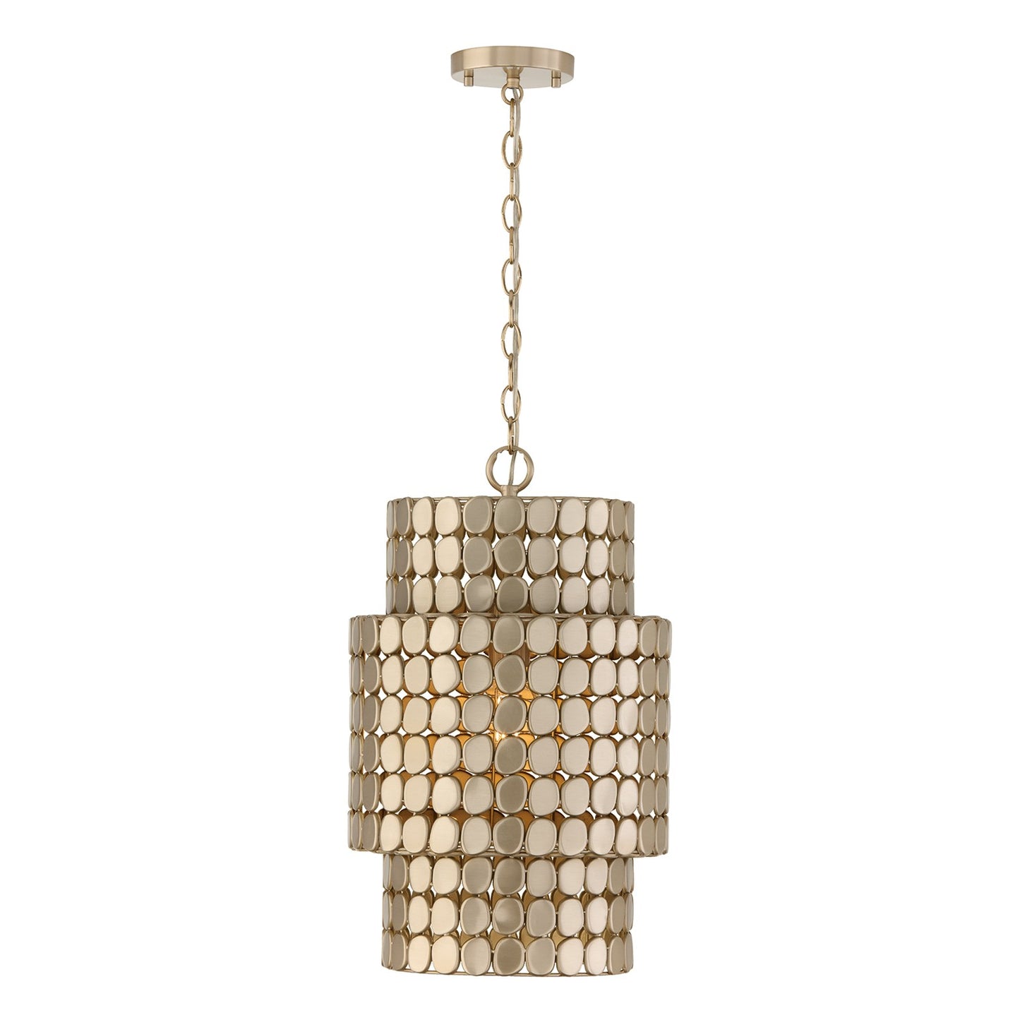 Capital Lighting - 354111HB - One Light Pendant - Eliana - Champagne Brass