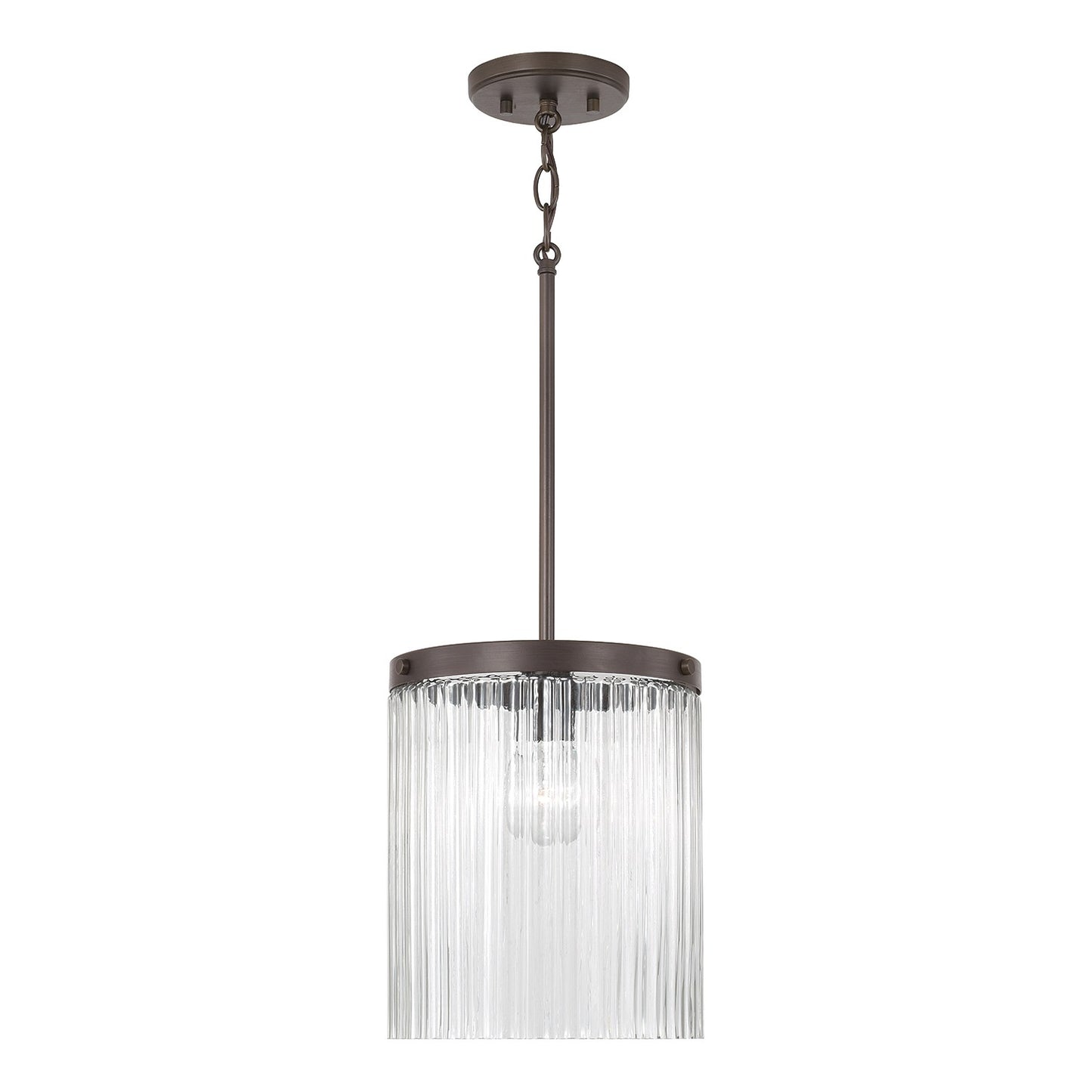 Capital Lighting - 356211OR - One Light Pendant - Vaughn - Oil Rubbed Bronze
