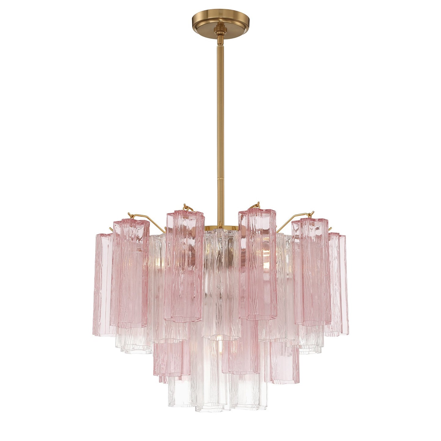 Crystorama - ADD-306-AG-SP - Six Light Chandelier - Addis - Aged Brass