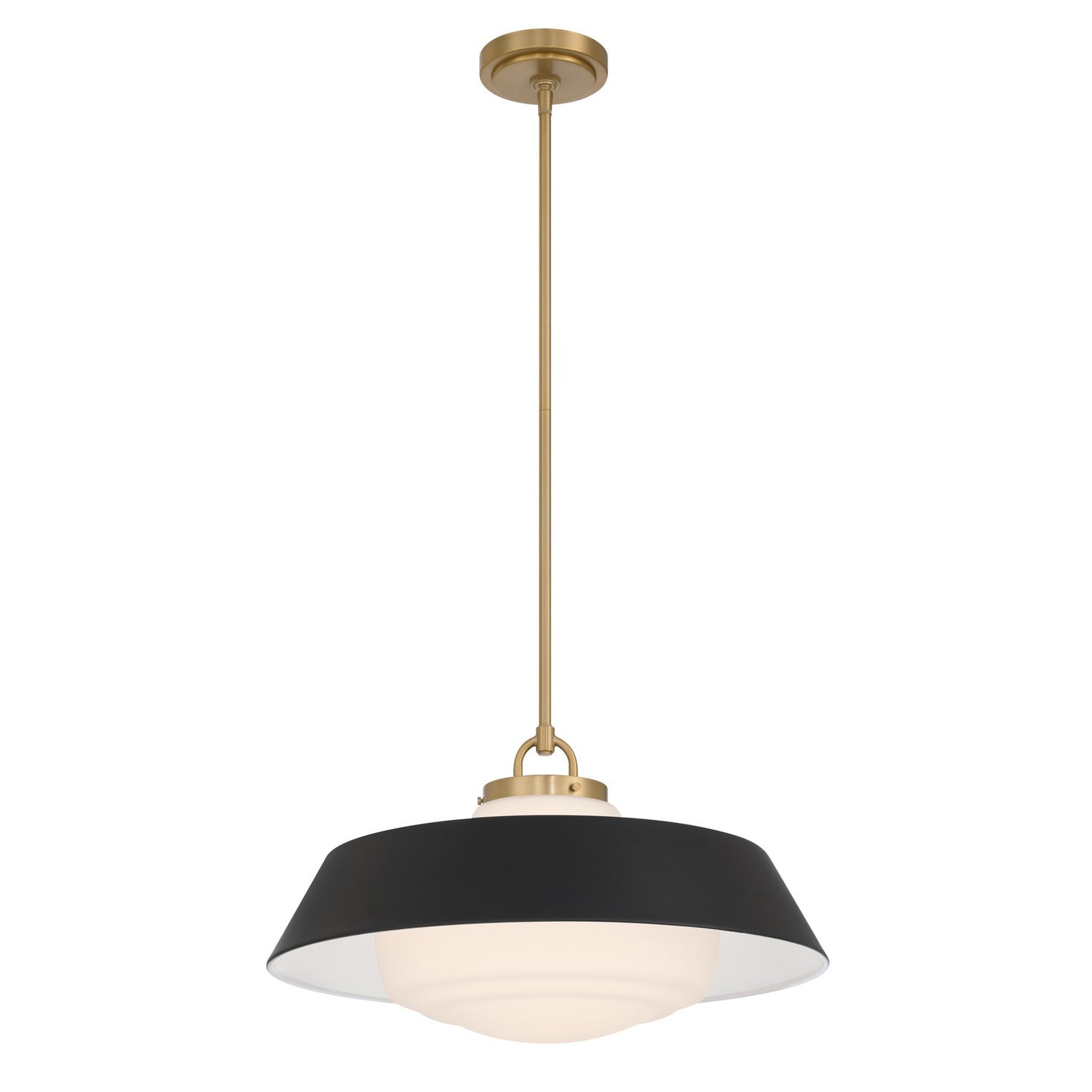 Crystorama - XAN-8009-VG-MK - Three Light Pendant - Xander - Vibrant Gold
