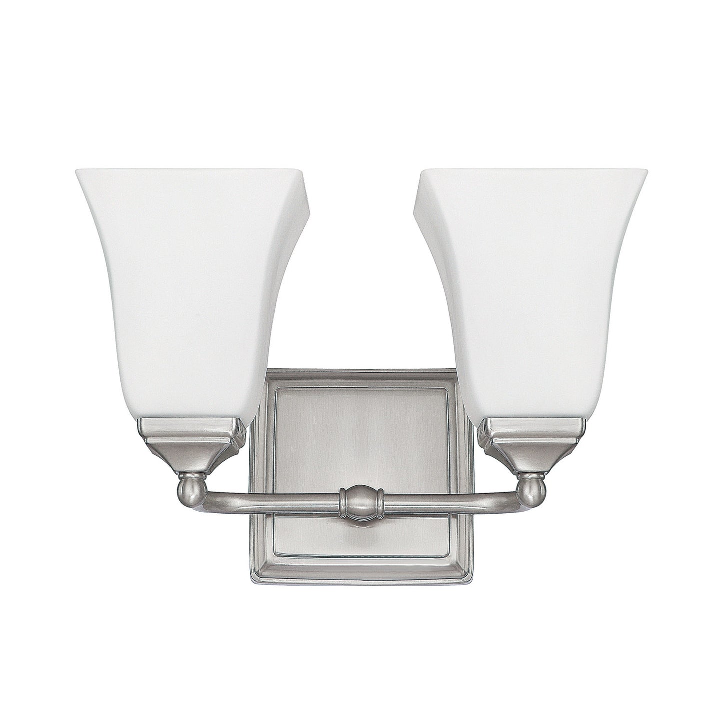 Capital Lighting - 8452BN-119 - Two Light Vanity - Cade - Brushed Nickel