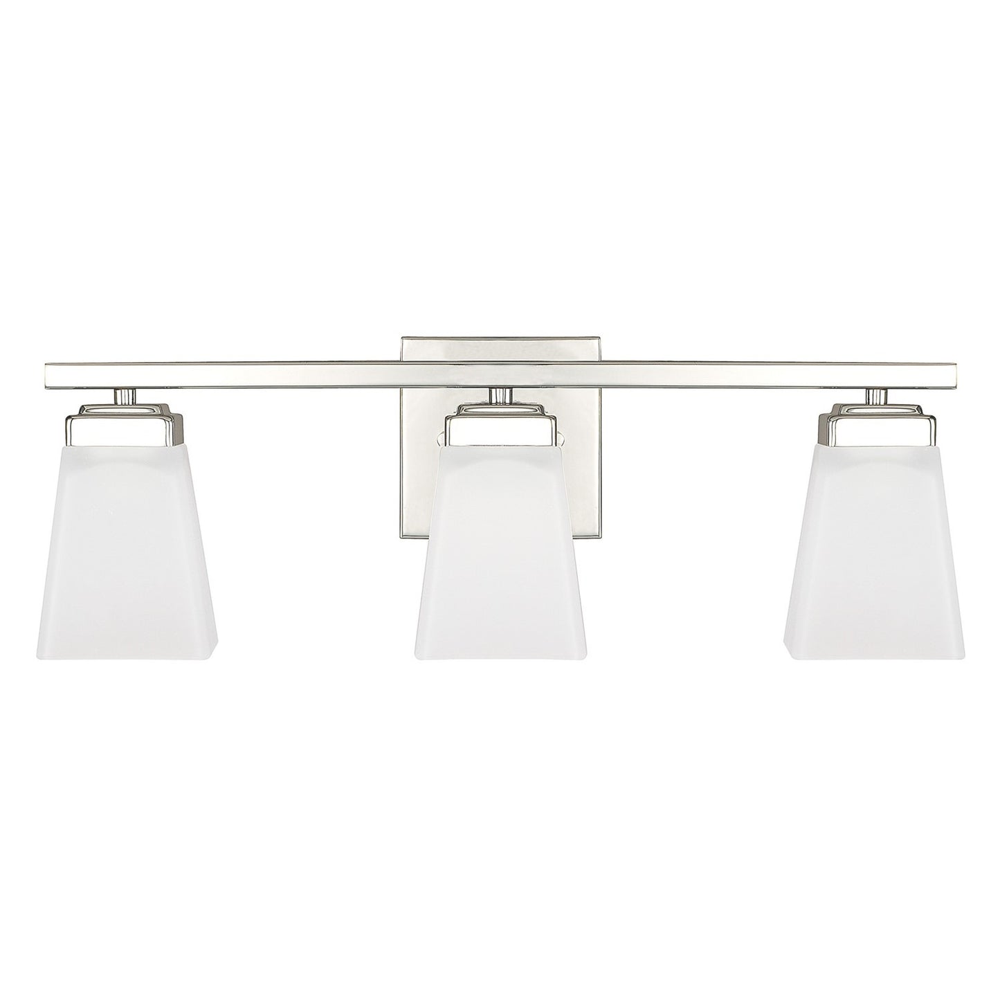 Capital Lighting - 114431PN-334 - Three Light Vanity - Baxley - Polished Nickel