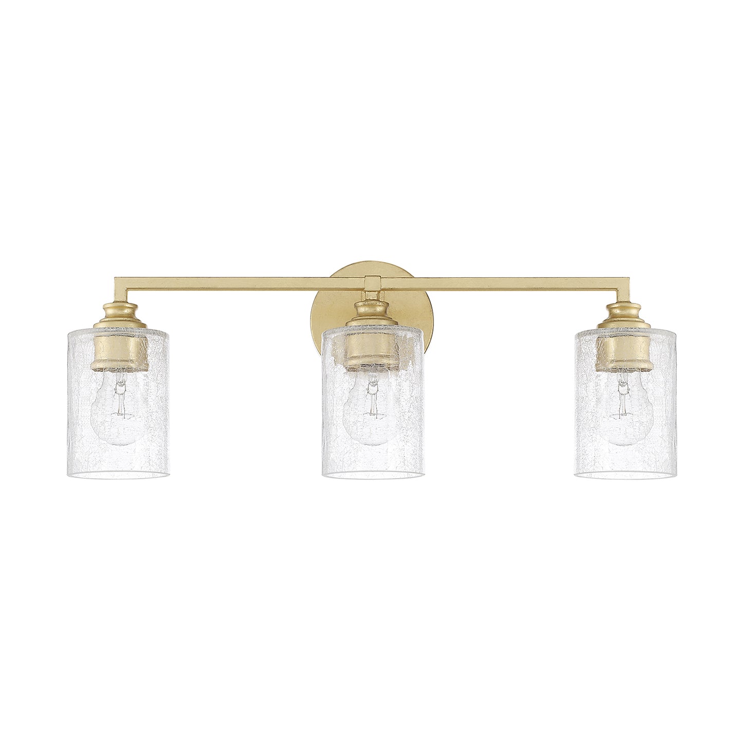 Capital Lighting - 120531CG-422 - Three Light Vanity - Milan - Capital Gold