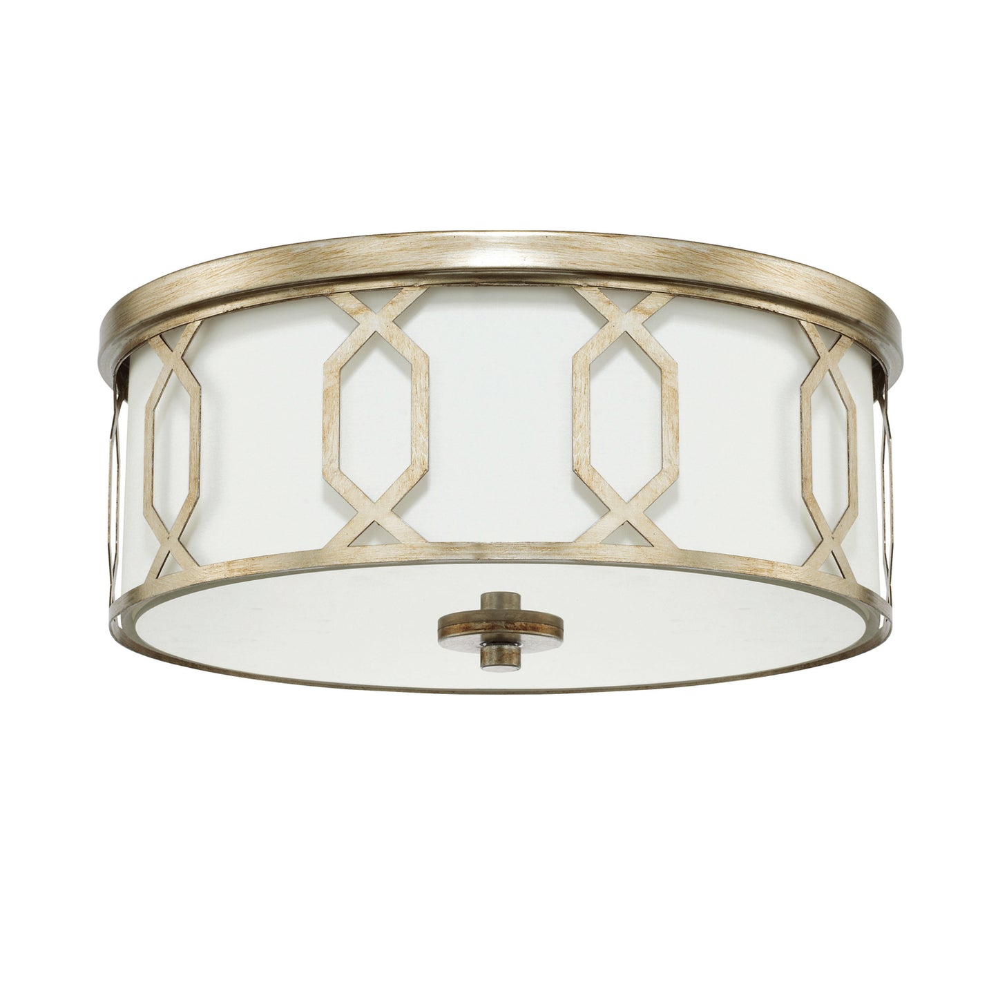 Capital Lighting - 228131WG-683 - Three Light Flush Mount - Opal - Winter Gold