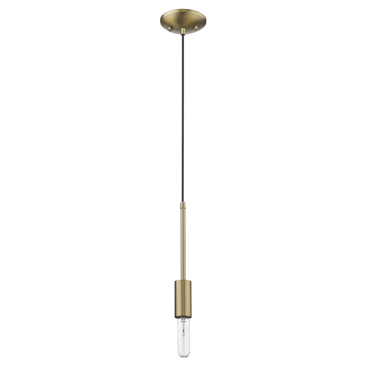 Acclaim Lighting - TP30018AB - One Light Mini Pendant - Perret - Aged Brass