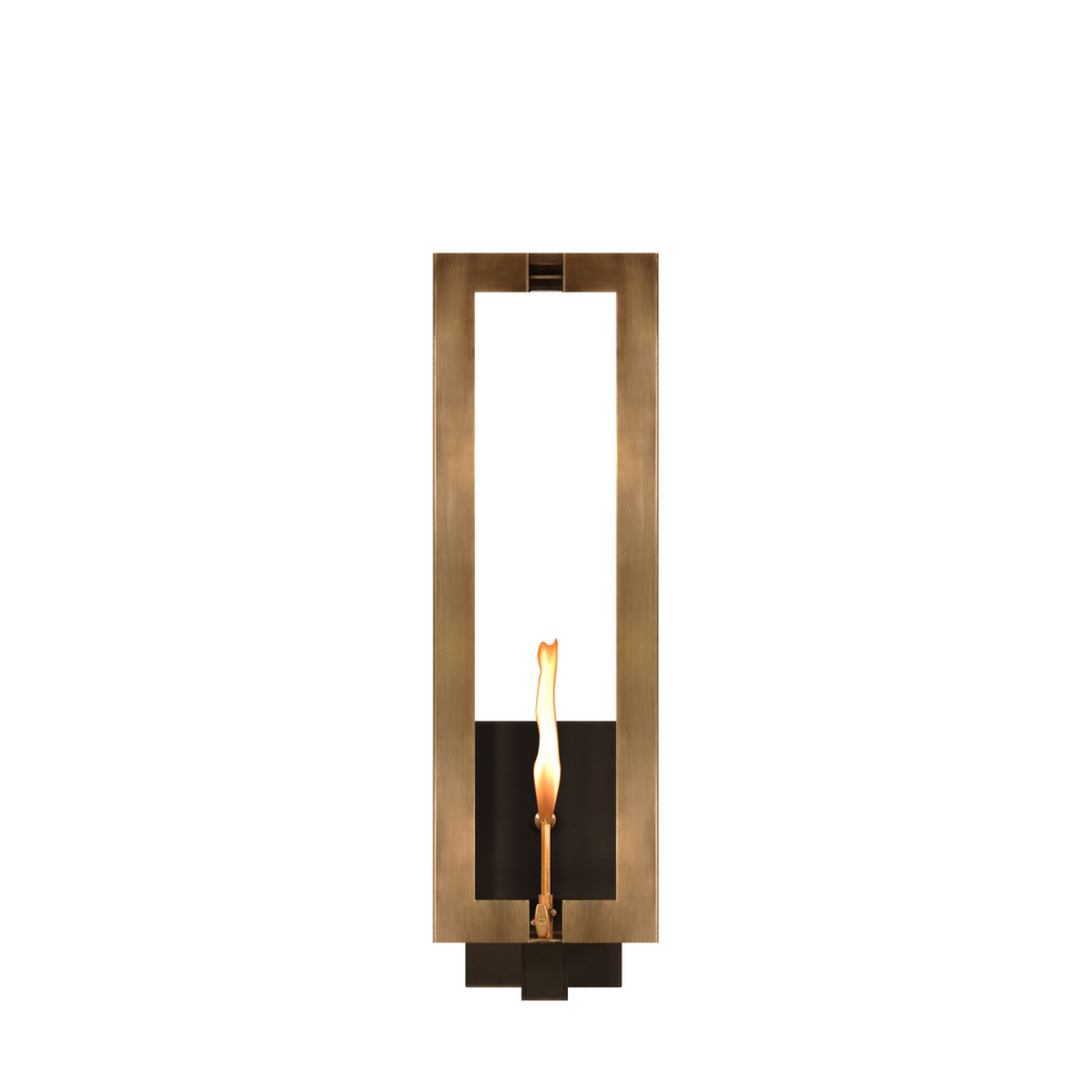 Aurora Brass 32.5'' Gas Wall Mount
