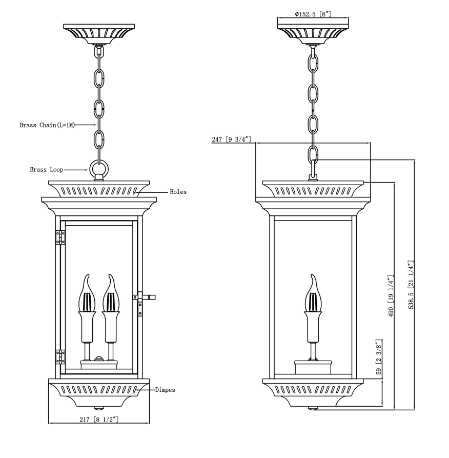 Approach Electric Chain Mount