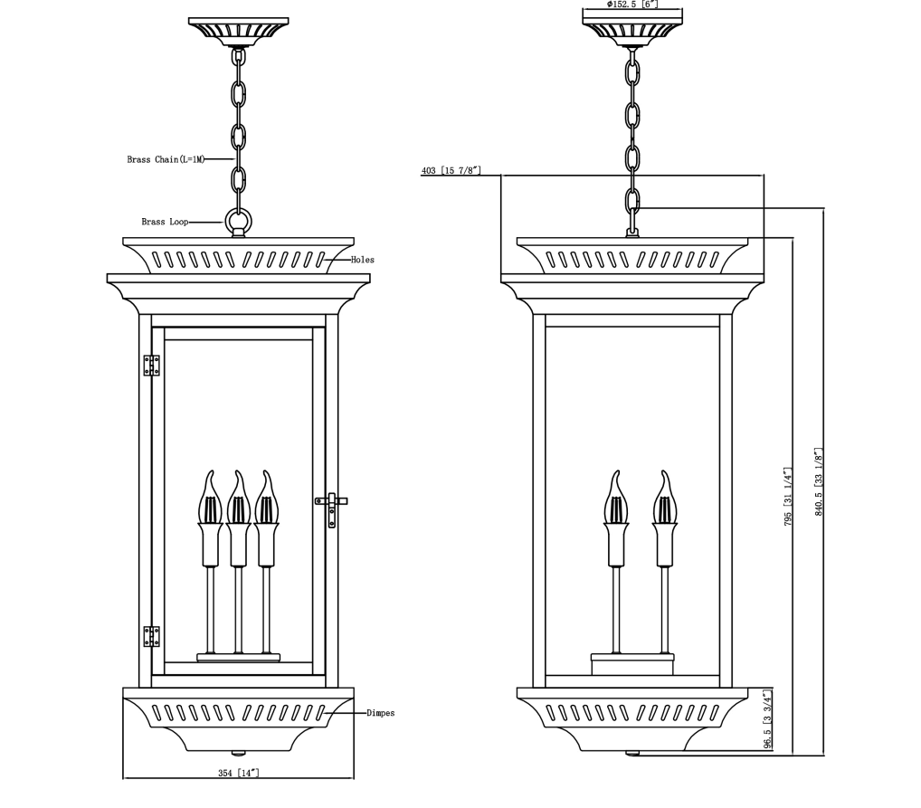 Approach Electric Chain Mount