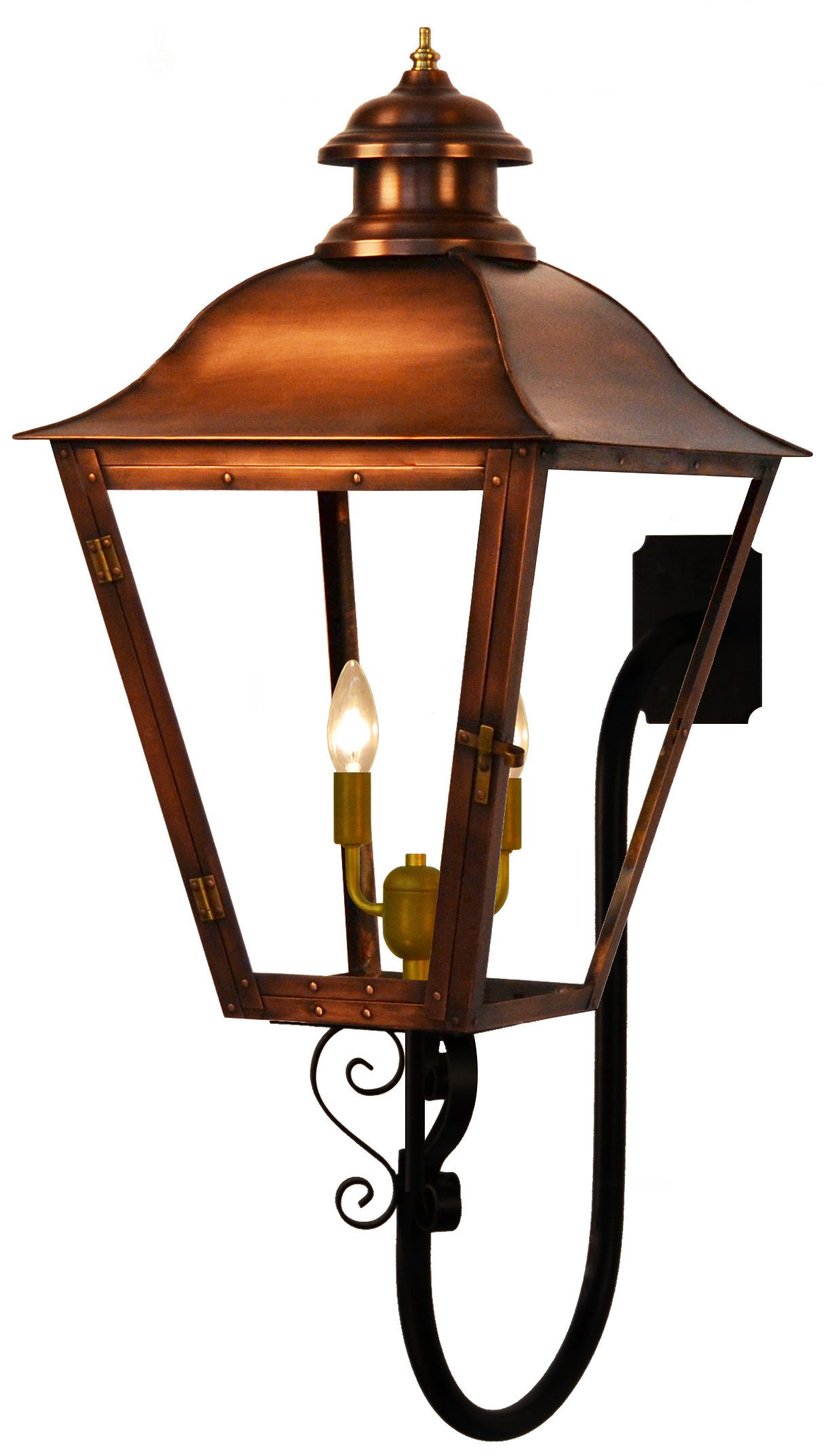 State Street Electric Gooseneck Scrolls