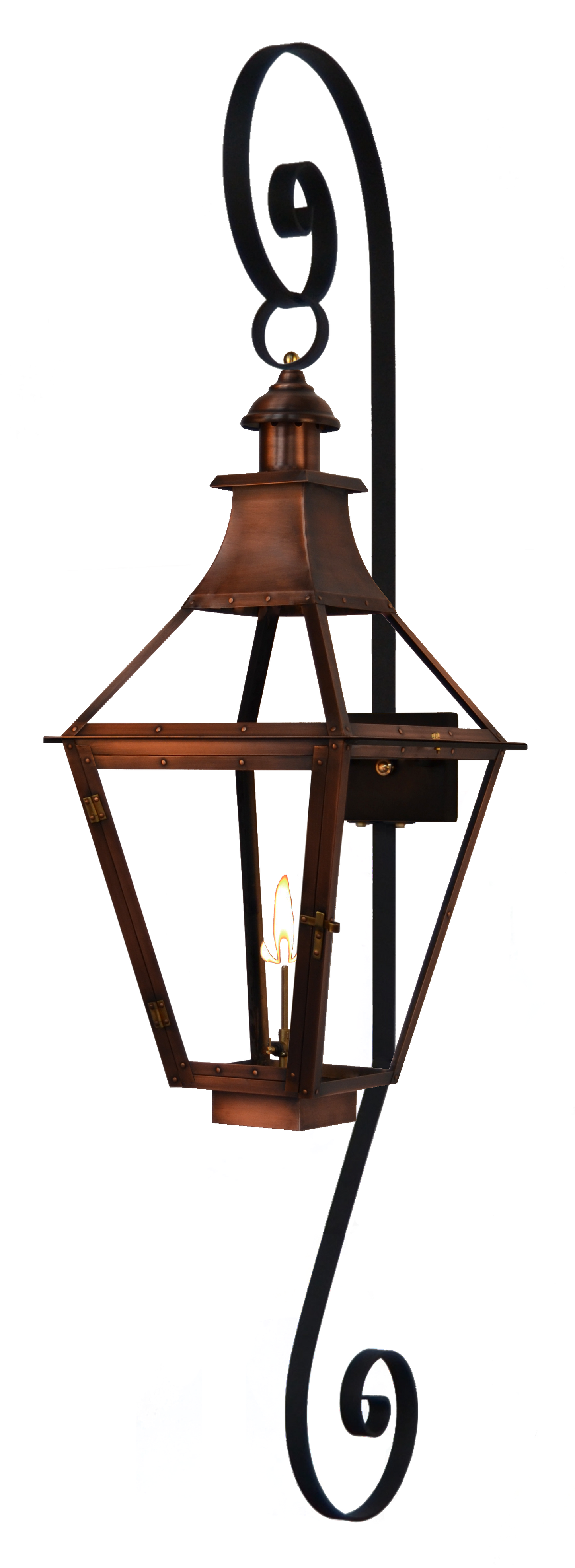 Creole 24'' Gas Top and Bottom Scroll
