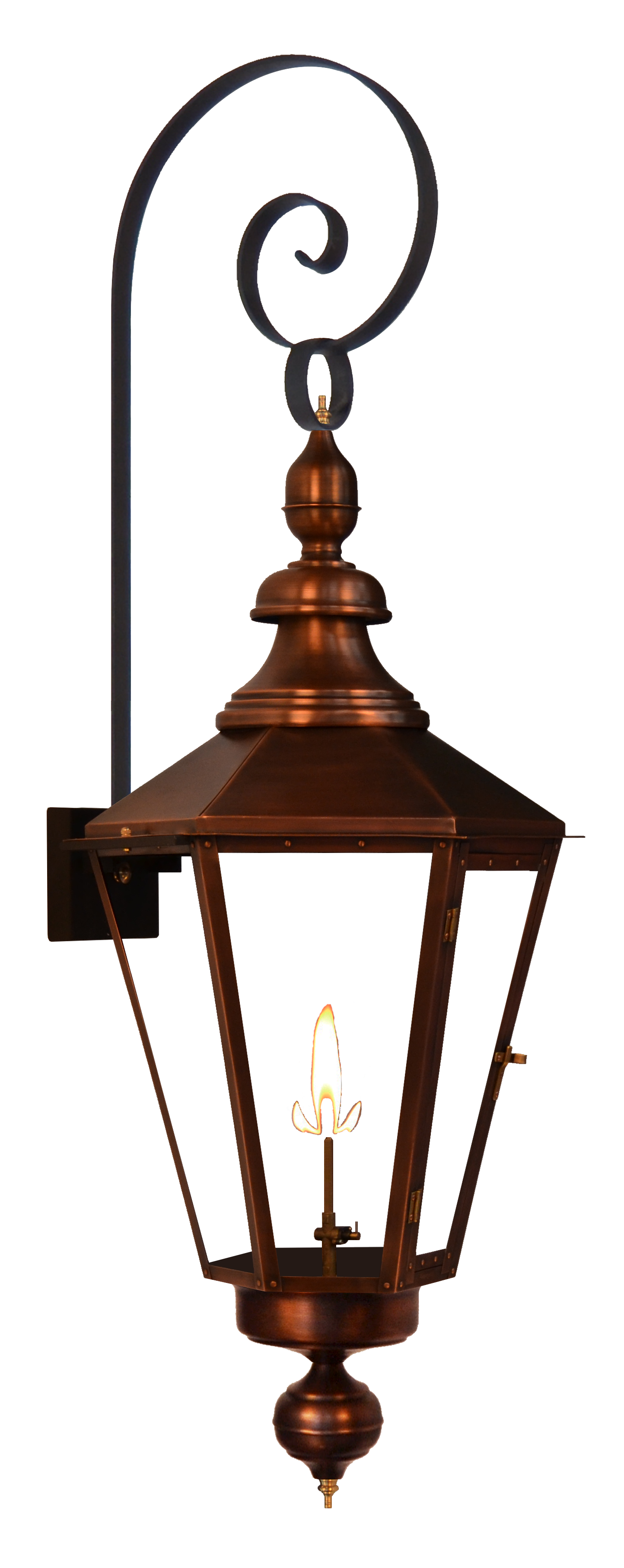 Eslava Street 26'' Gas Wall Mount Top Scroll
