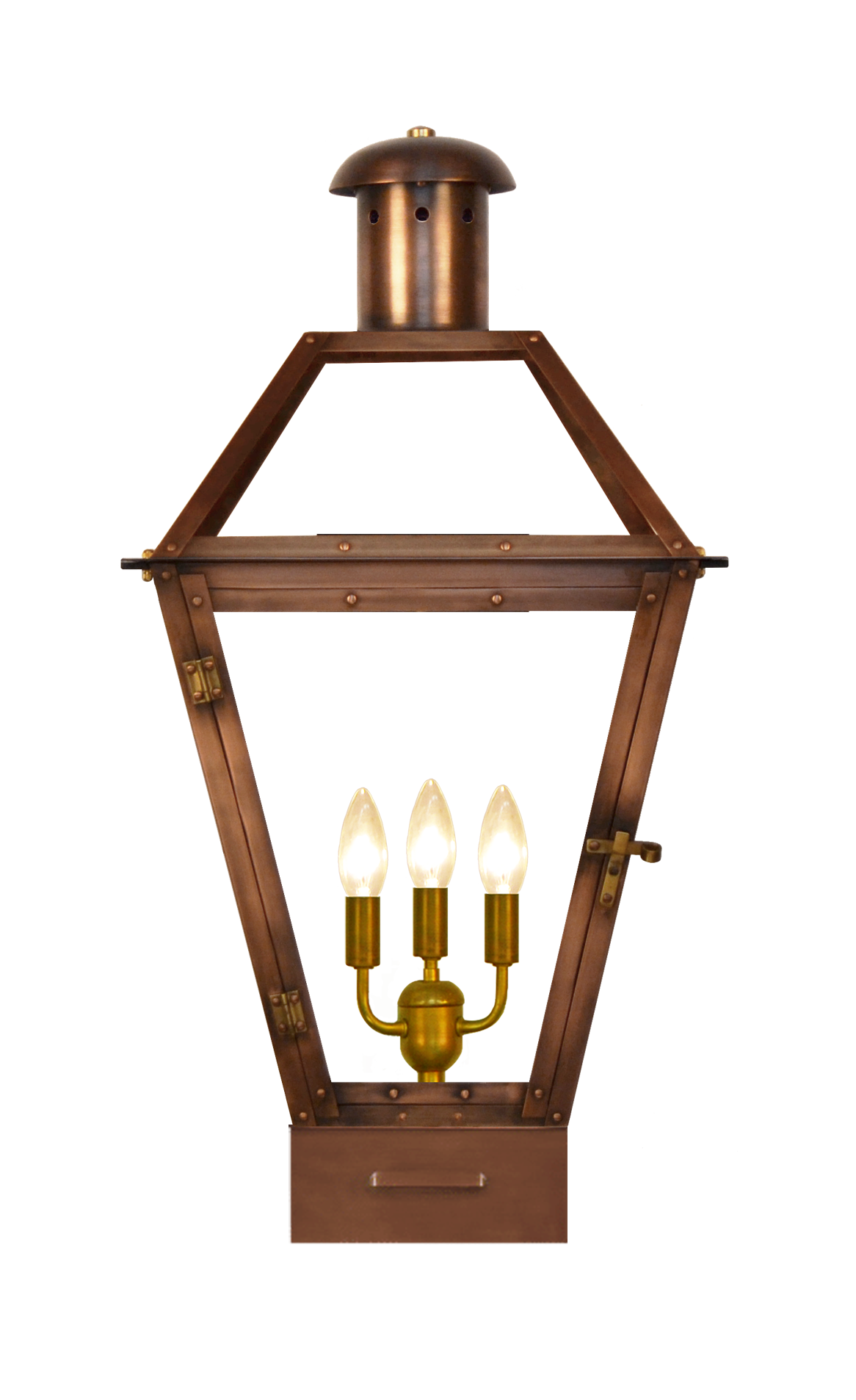 Georgetown 36'' Electric Copper Pier Mount