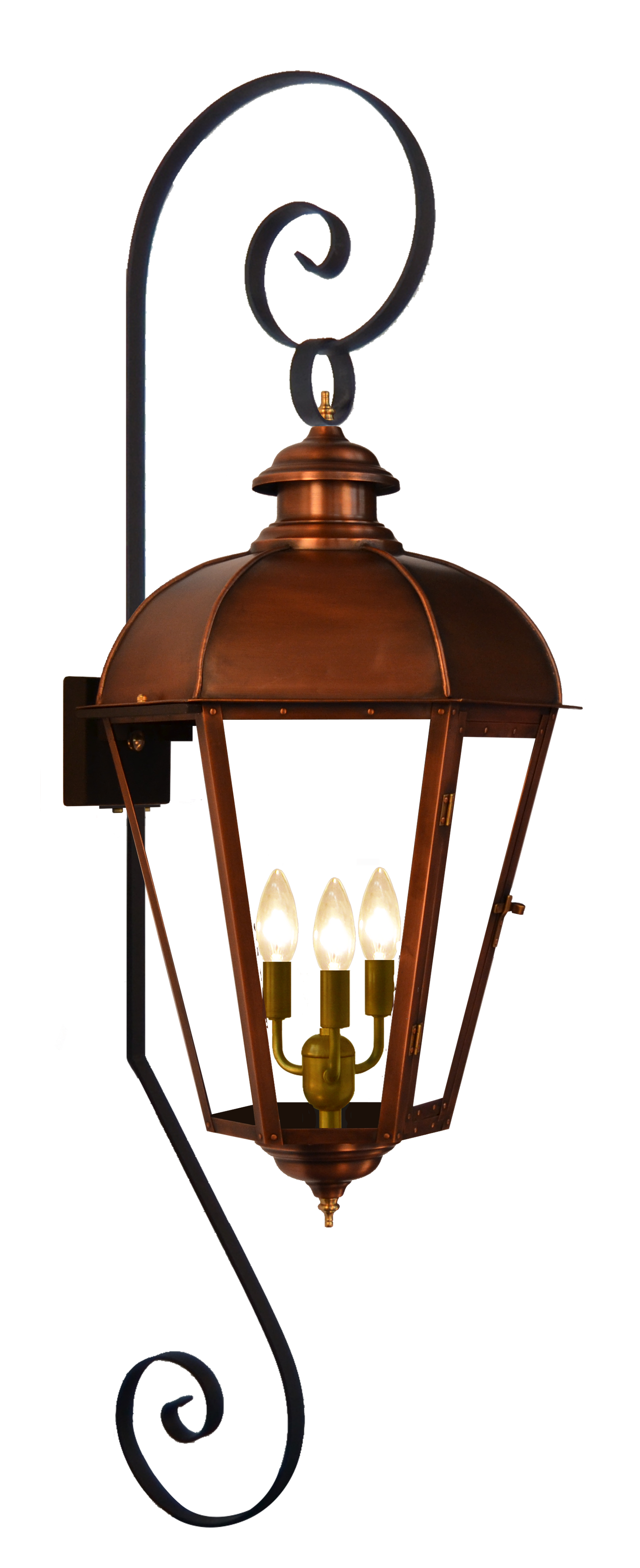 Joachim Street 33'' Electric Top and Bottom Scroll