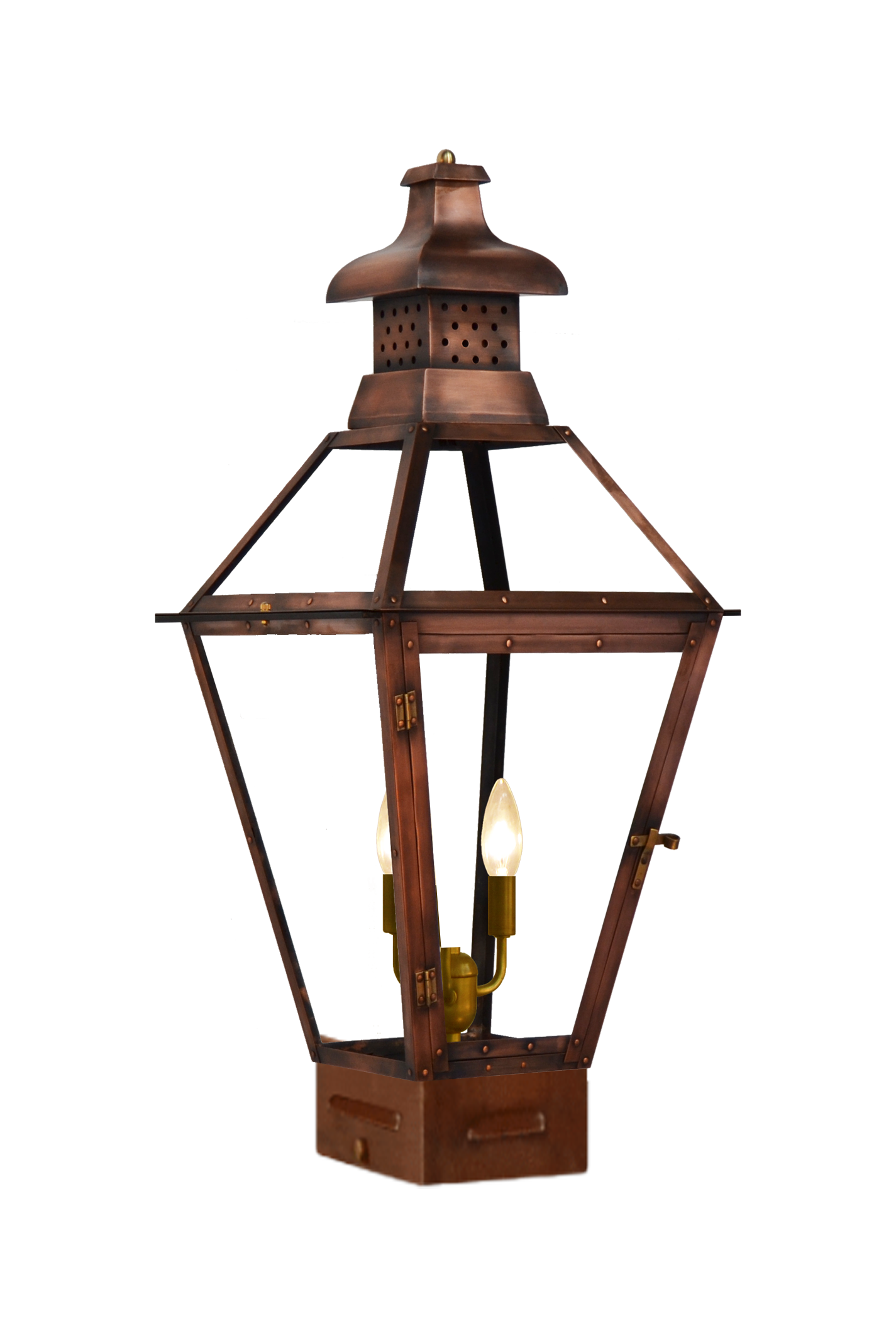 Pebble Hill 23'' Electric Copper Pier Mount