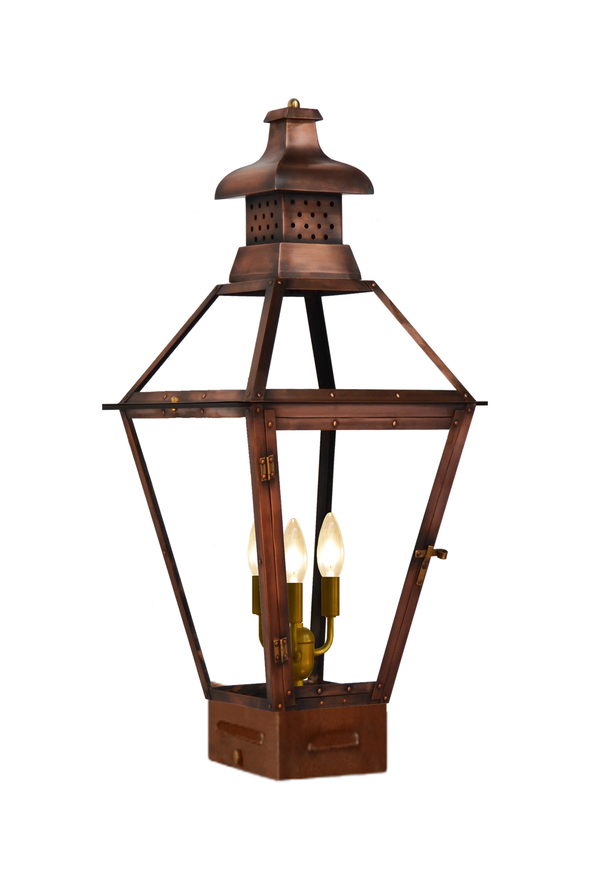 Pebble Hill 31'' Electric Copper Pier Mount