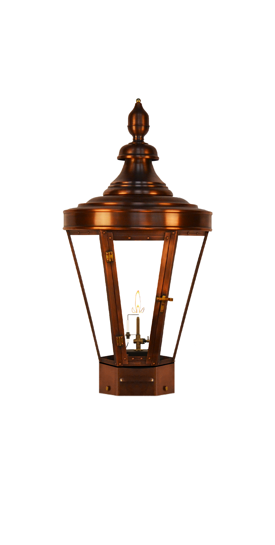 Royal Street 28'' Gas Copper Pier Mount