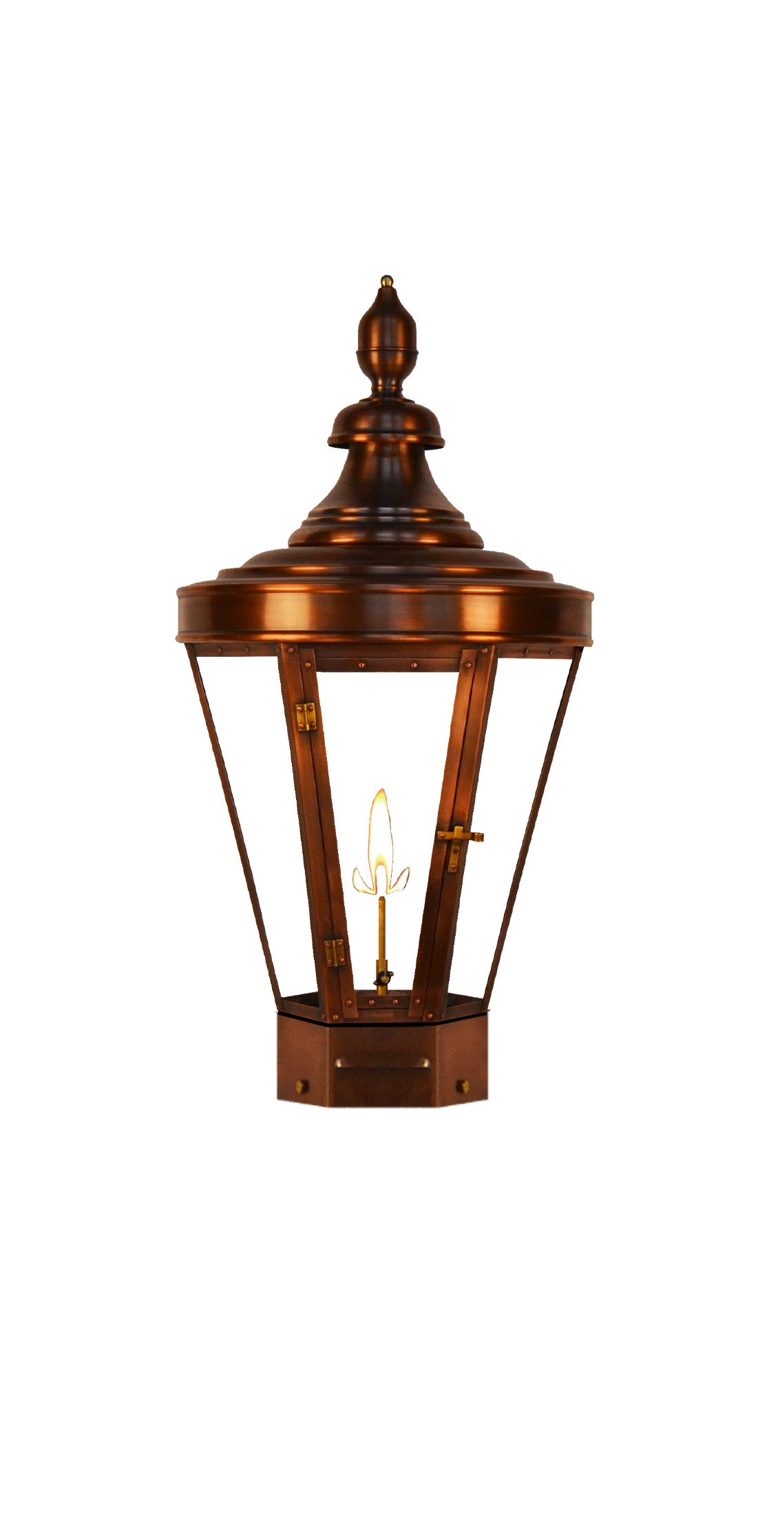 Royal Street 28'' Gas Copper Pier Mount