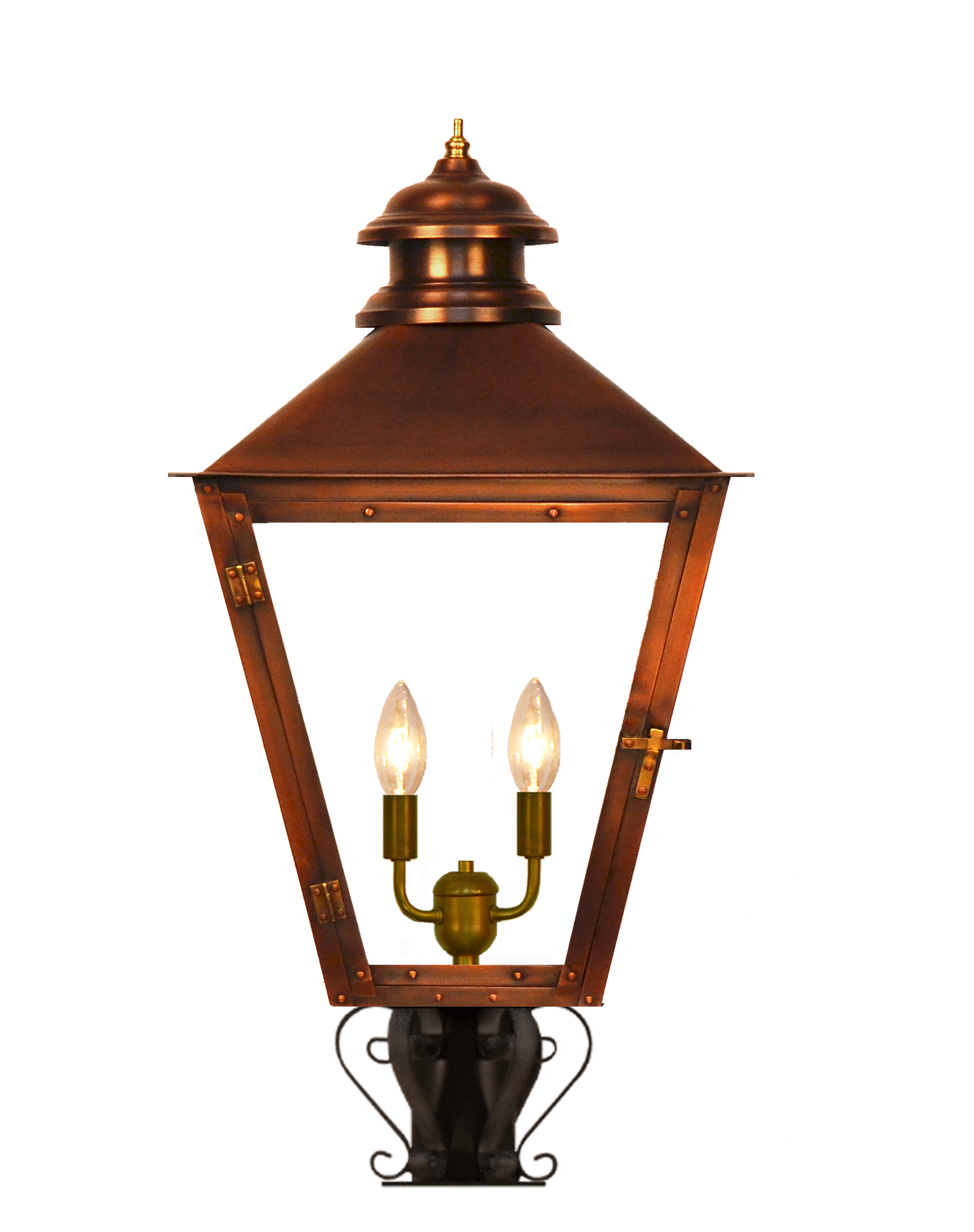 Shop Adam Street Post Mount Lanterns Outdoor Lanterns PARC LIGHTING