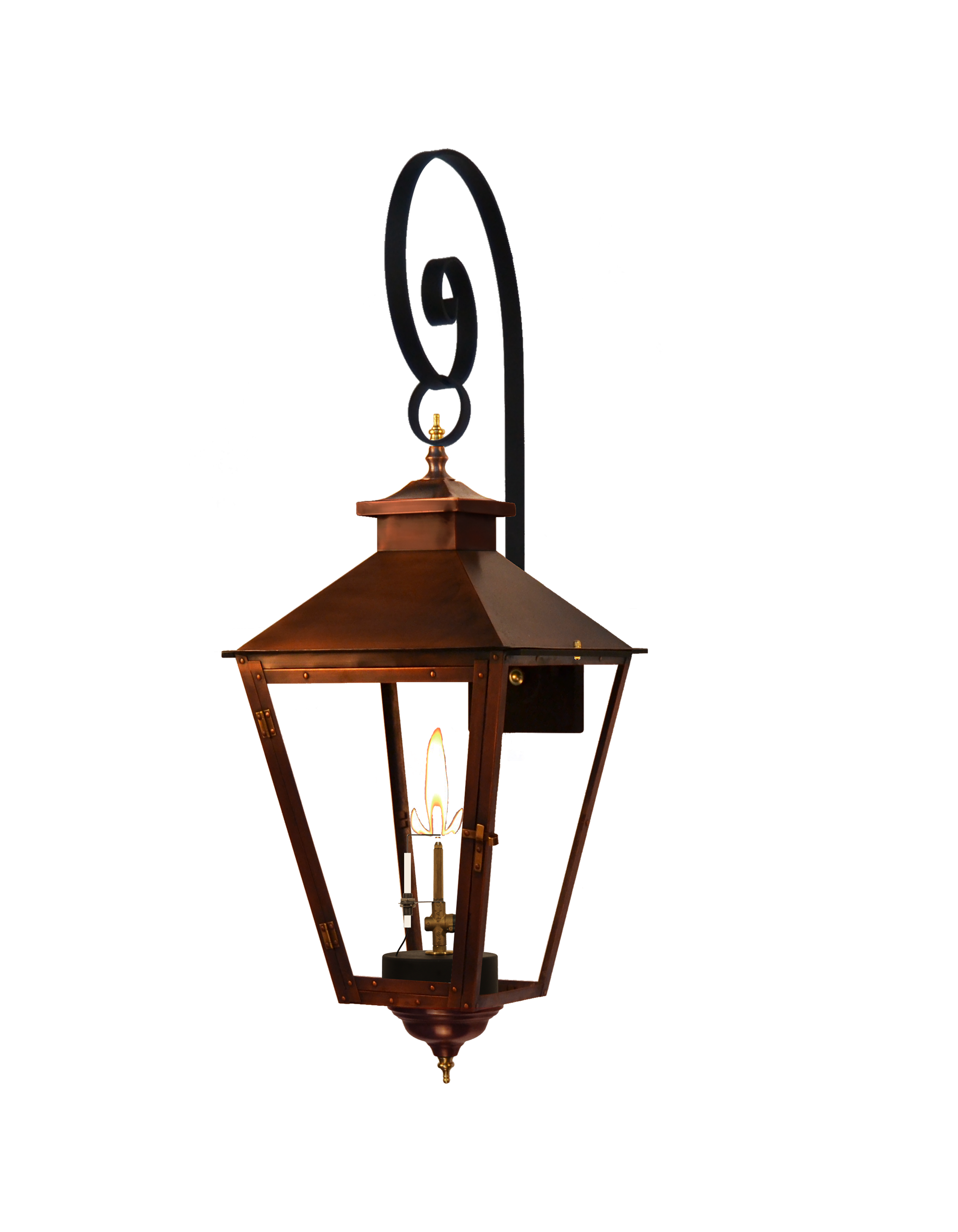 Conception Street Wall Mount Gas Lanterns Parc Lighting Lanterns