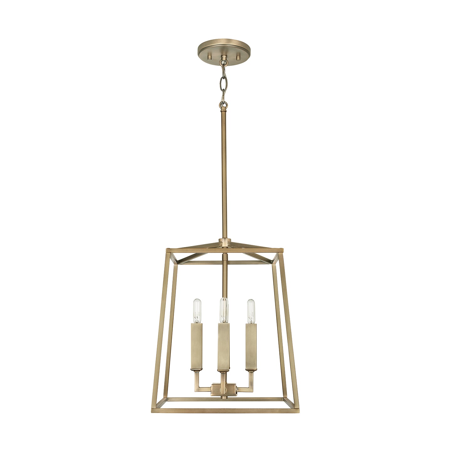 Capital Lighting - 537641AD - Four Light Foyer - Thea - Aged Brass