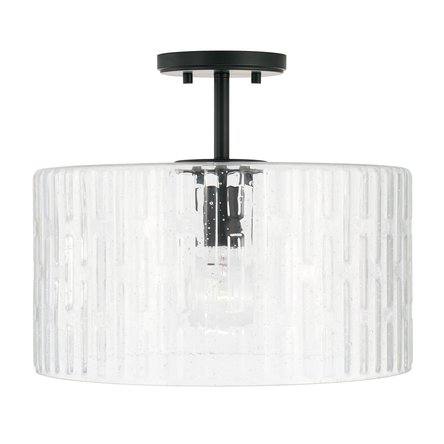 Capital Lighting - 241311MB - One Light Semi Flush Mount - Emerson - Matte Black
