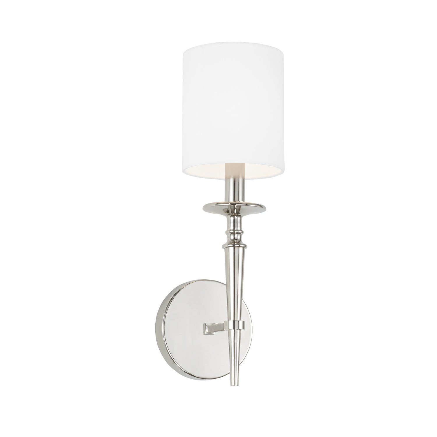 Capital Lighting - 642611PN-701 - One Light Wall Sconce - Abbie - Polished Nickel