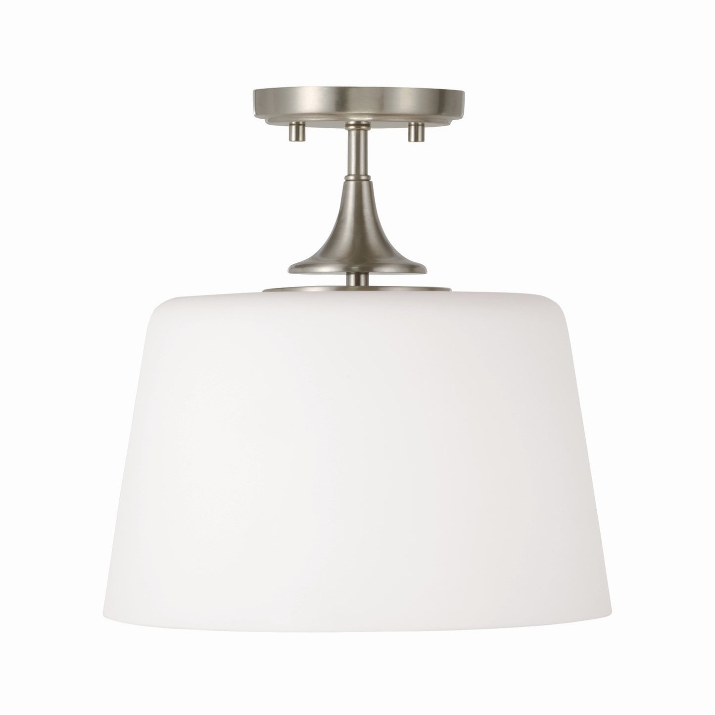 Capital Lighting - 248911BN - One Light Dual Mount Semi Flush/Pendant - Presley - Brushed Nickel