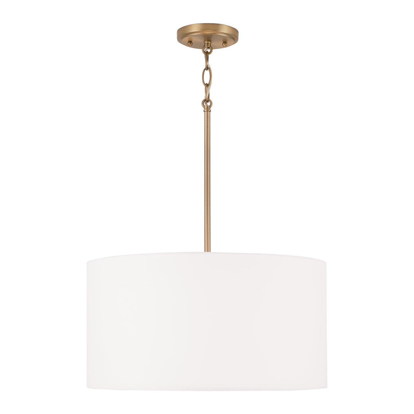 Capital Lighting - 314632AD-659 - Three Light Pendant - Alan - Aged Brass