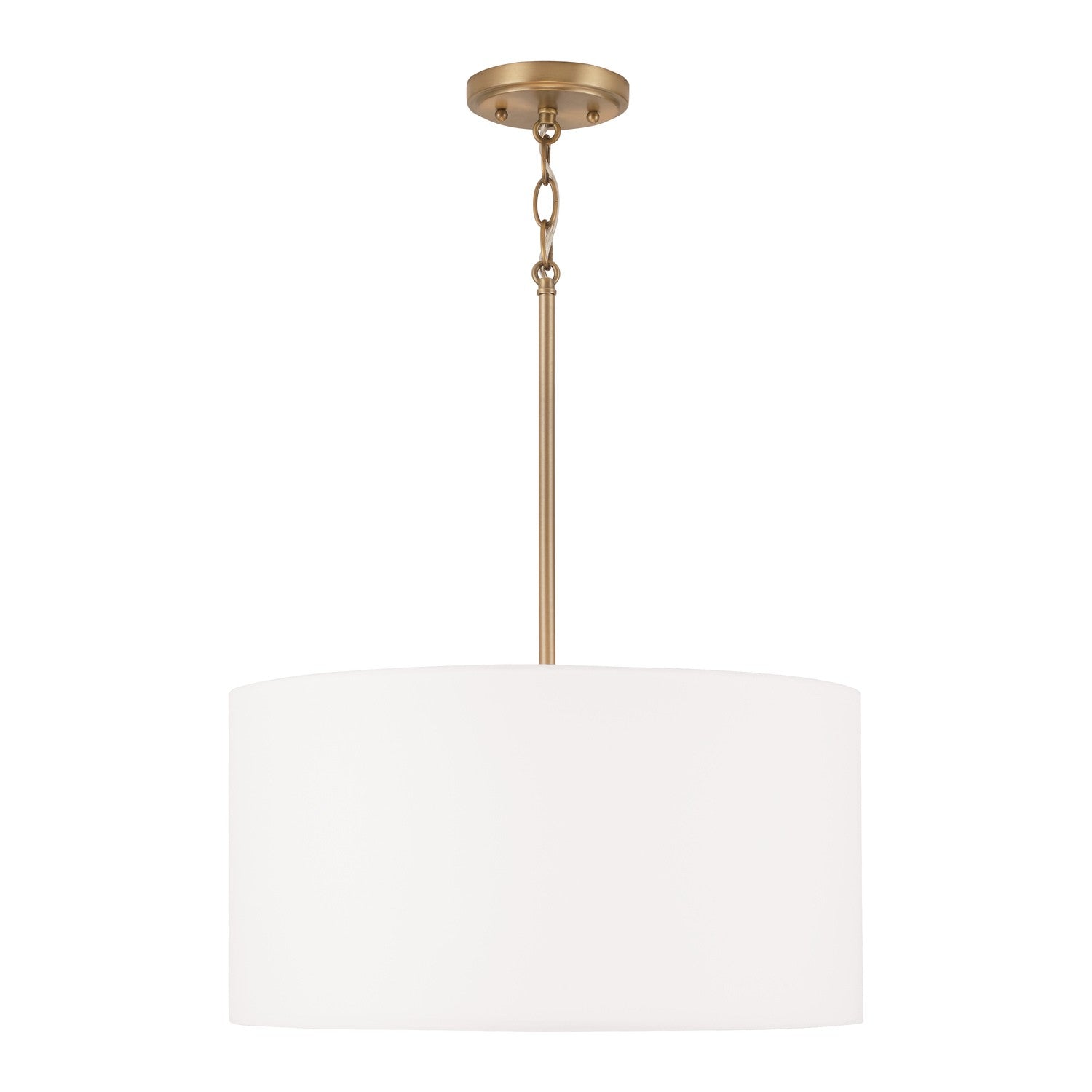 Capital Lighting - 314632AD-659 - Three Light Pendant - Alan - Aged Brass