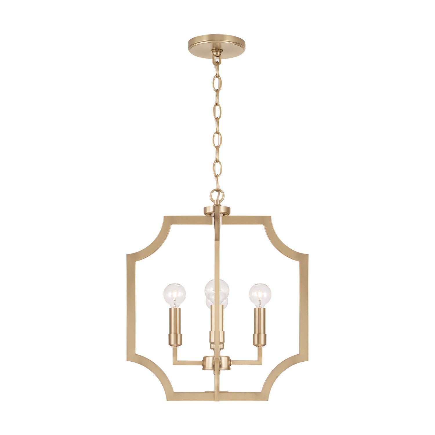 Capital Lighting - AA1037MA - Four Light Foyer Pendant - Courtney - Matte Brass