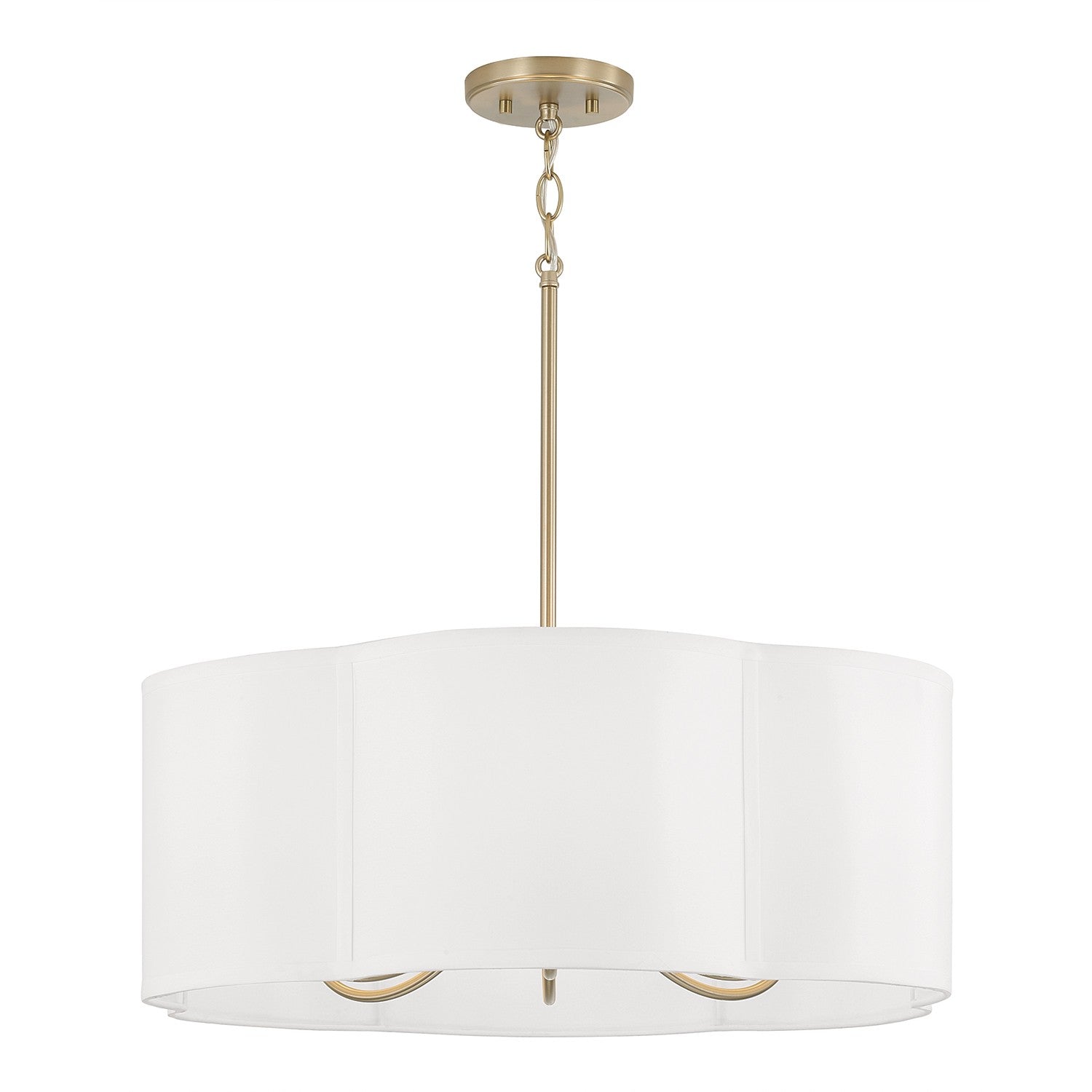 Capital Lighting - 356461MA - Six Light Pendant - Sabine - Matte Brass