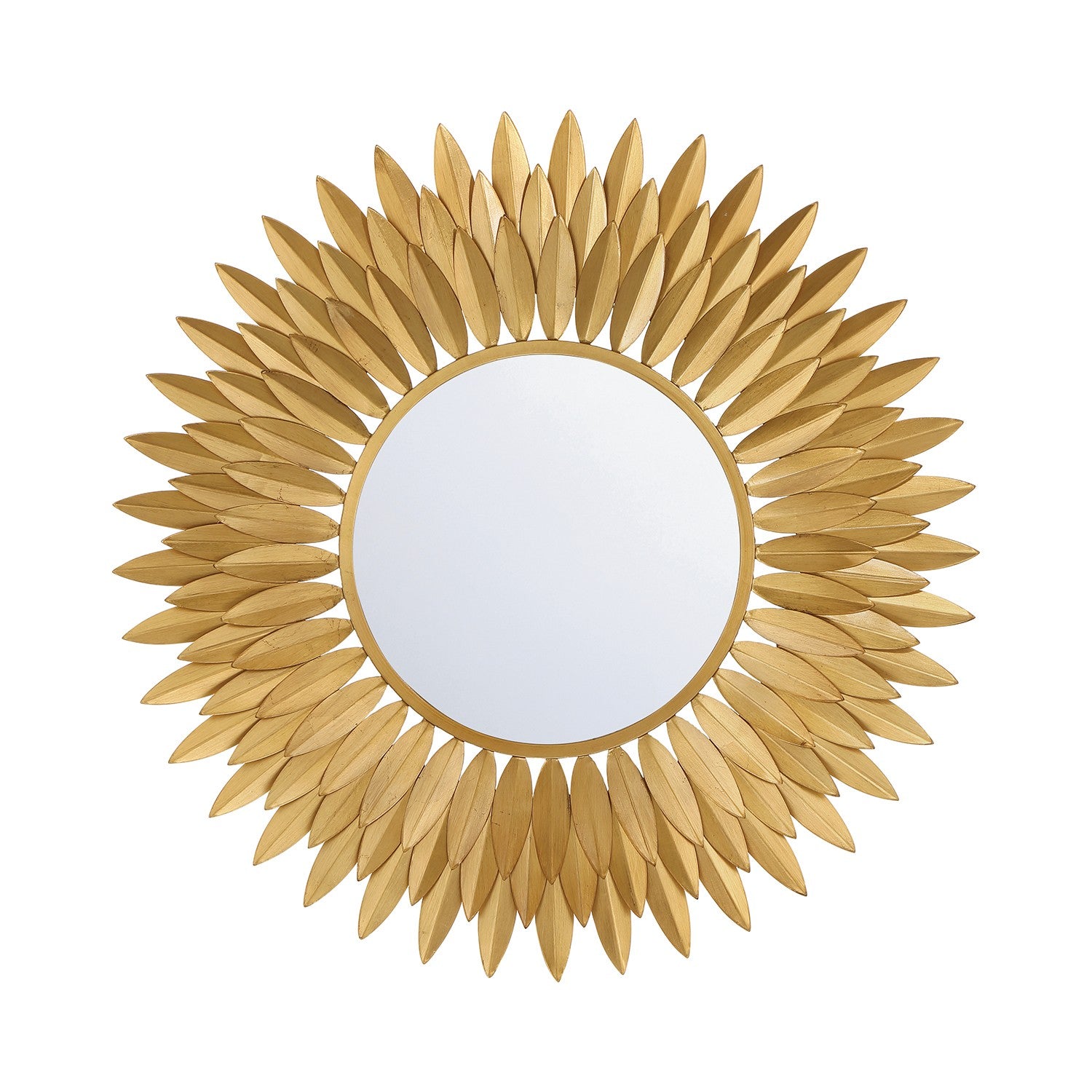 Crystorama - BRH-M524-GA - Mirror - Broche - Antique Gold