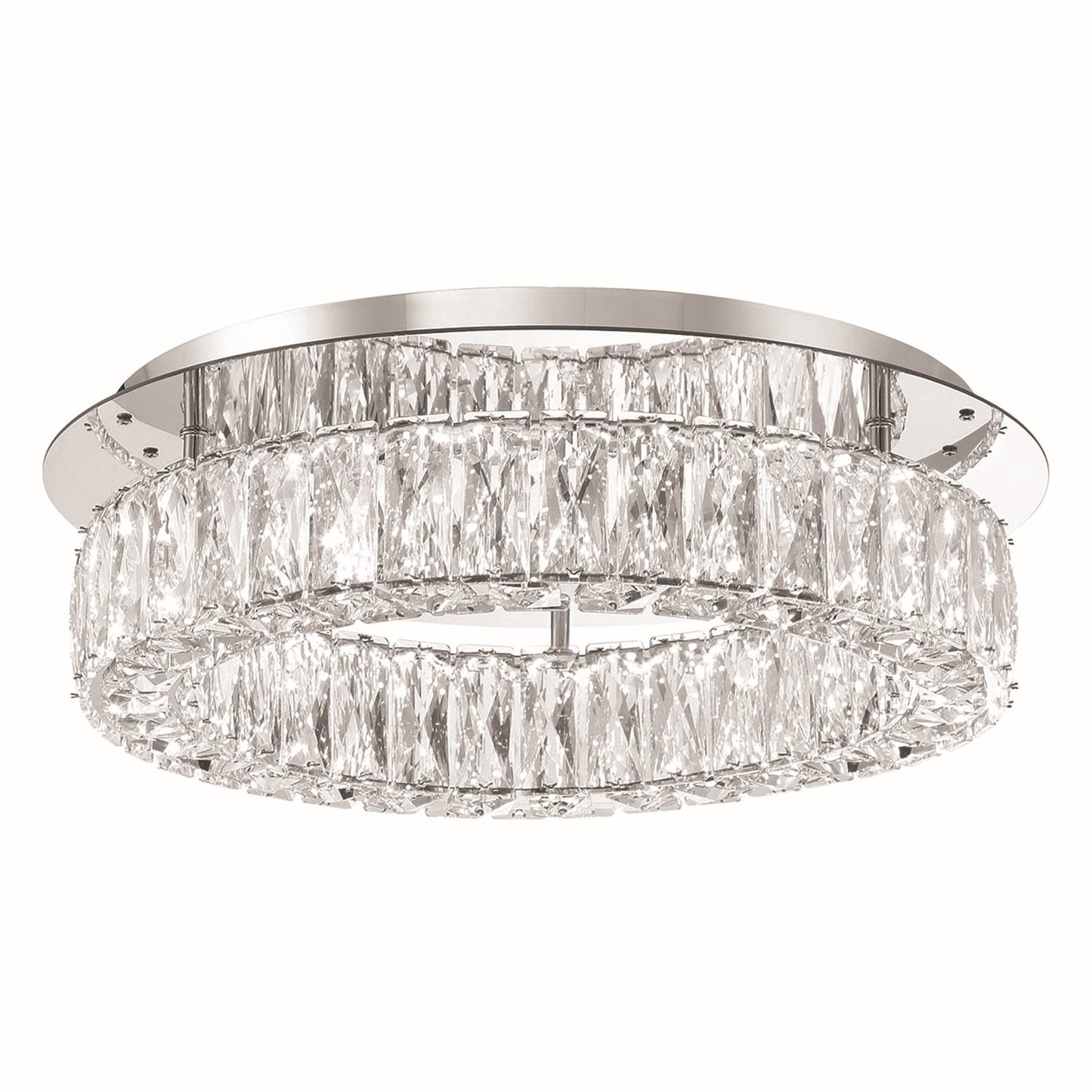 Crystorama - ED3551801CH - LED Flush Mount - Kinsley - Polished Chrome