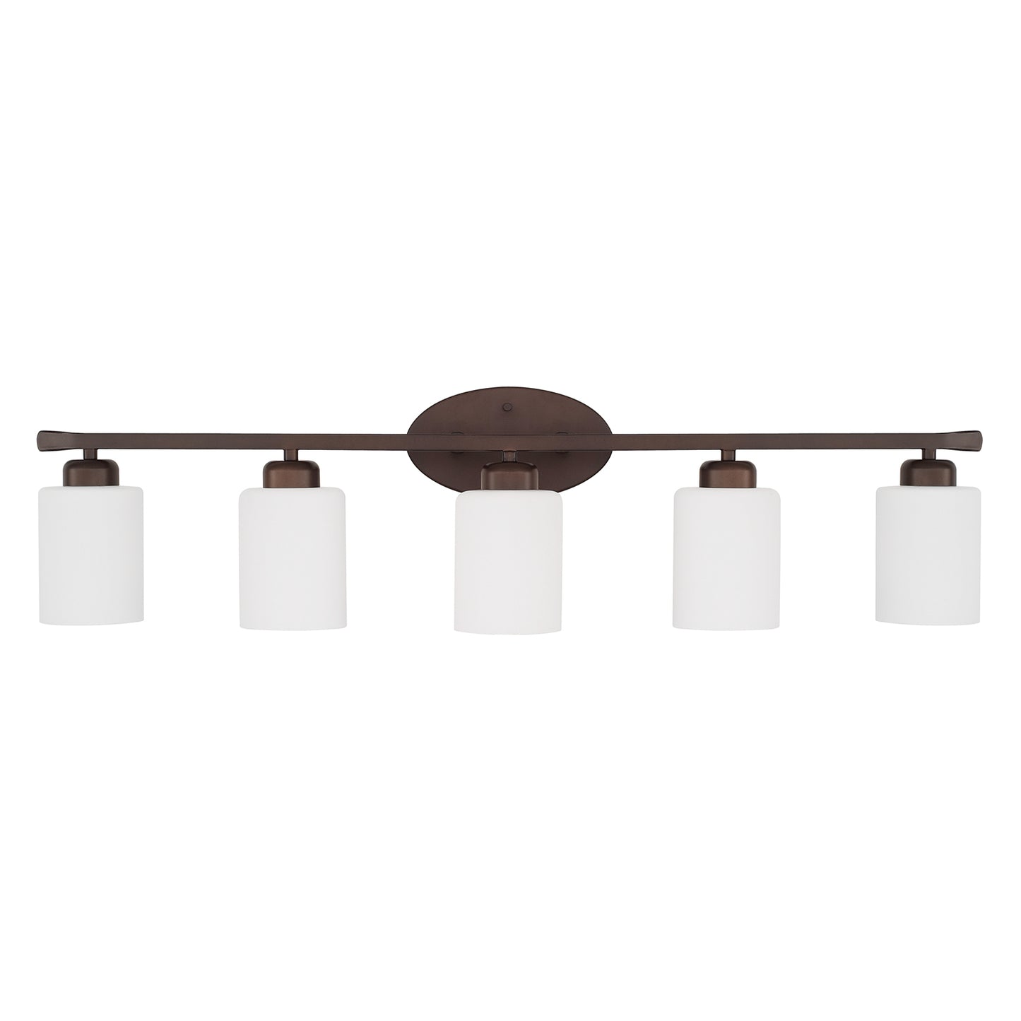 Capital Lighting - 115251BZ-338 - Five Light Vanity - Dixon - Bronze