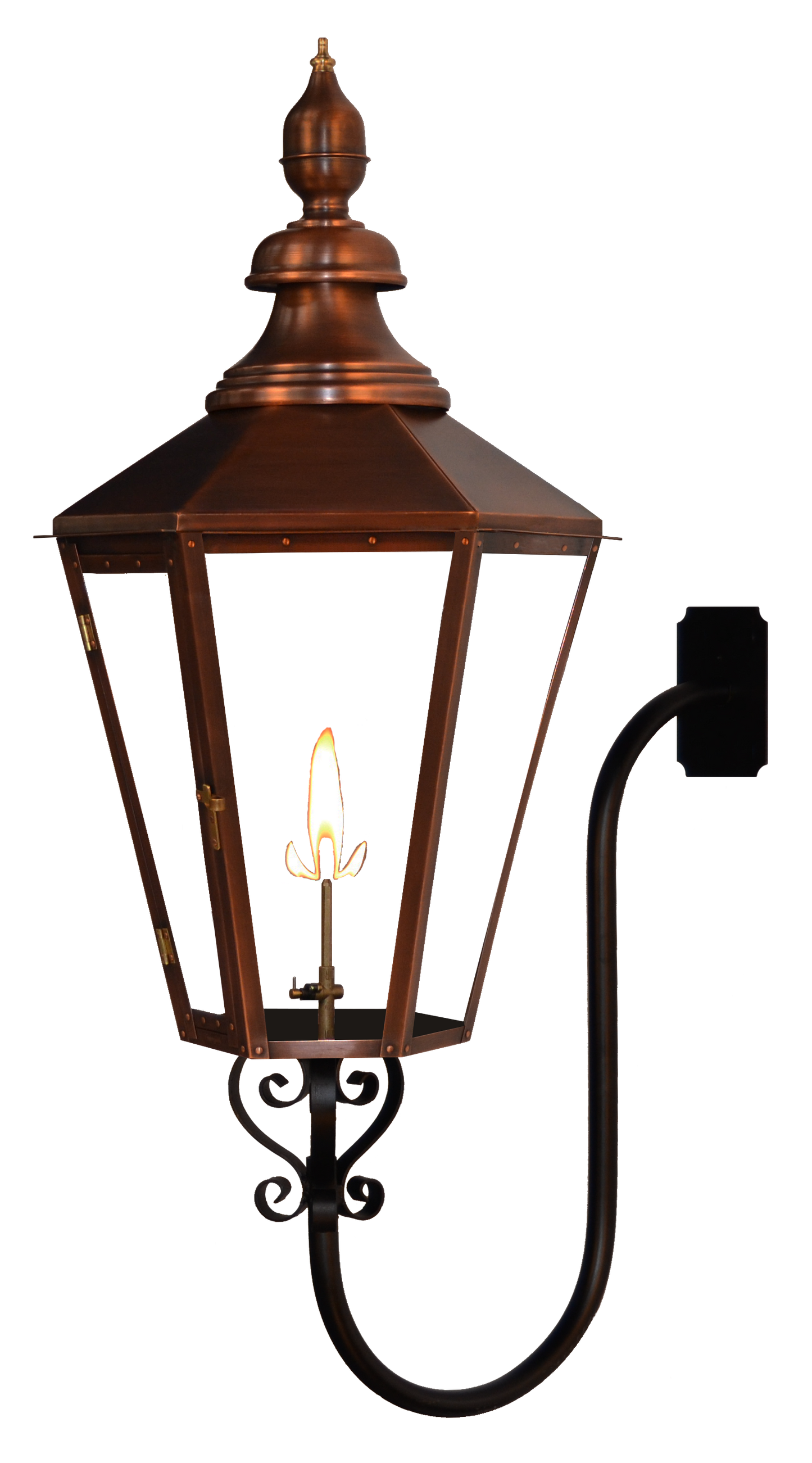 Eslava Street Electric Gooseneck Scrolls