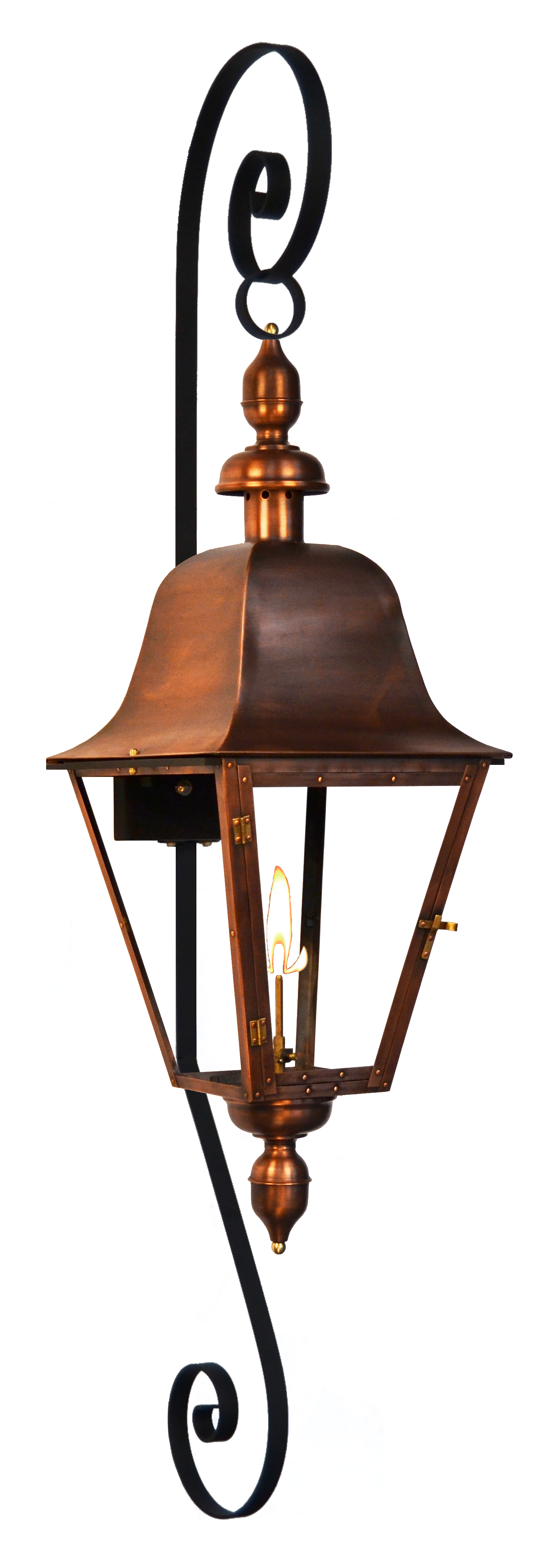 Belmont 30'' Gas  Top and Bottom Scroll