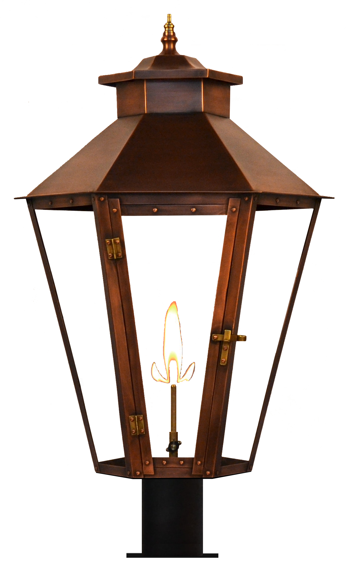 Bayou Street 25'' Gas  Pier Mount