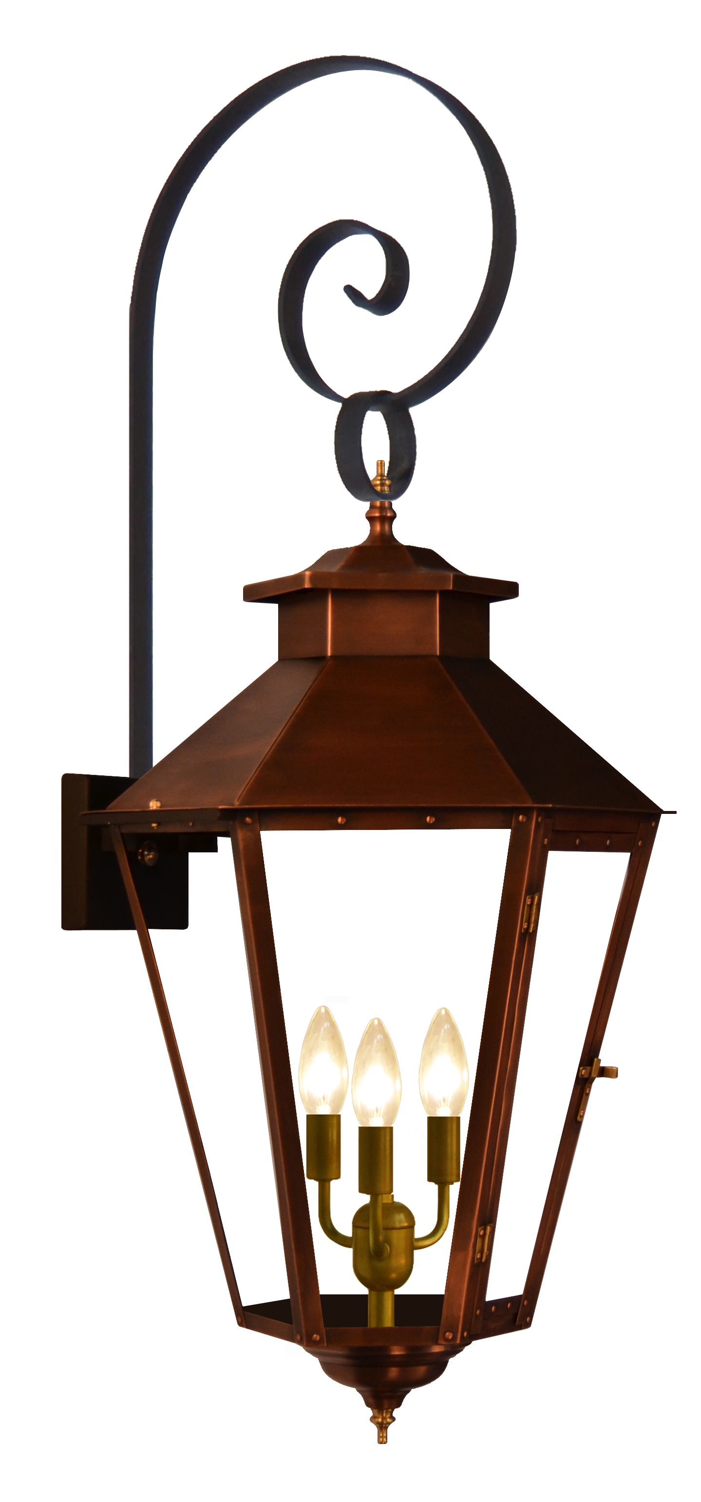 Bayou Street 30'' Electric Top Scroll