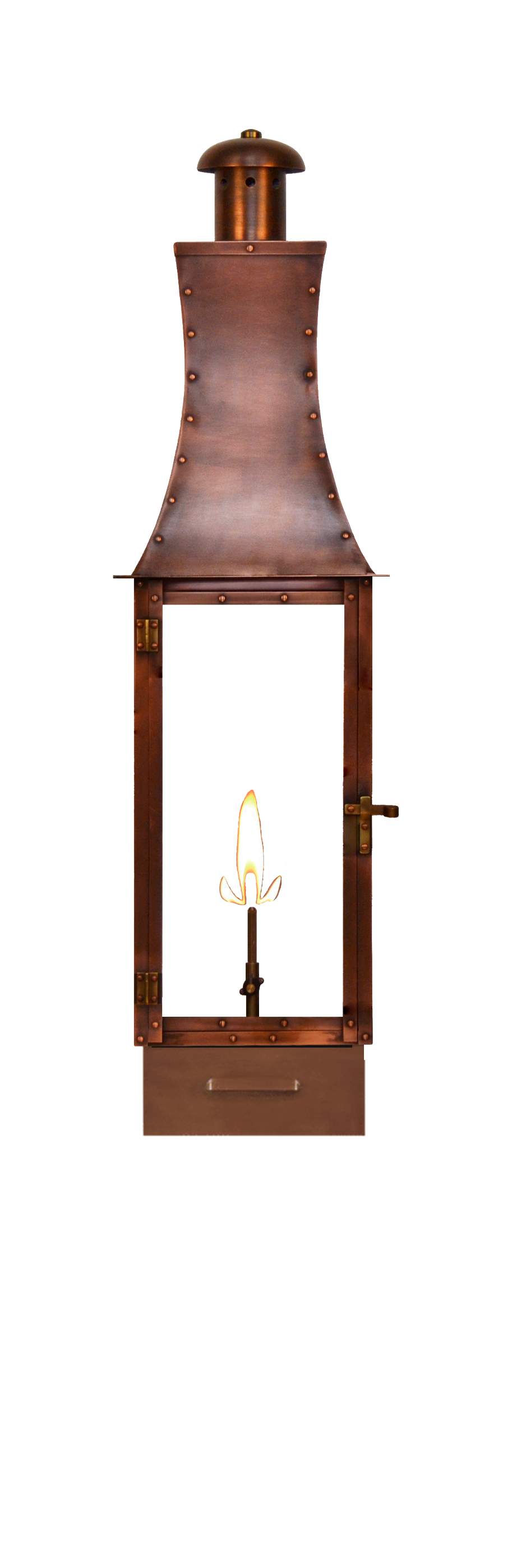 Churchill 33'' Gas  Copper Pier Mount