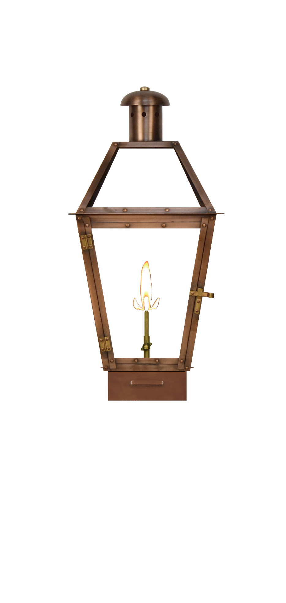 Georgetown 22'' Gas  Copper Pier Mount