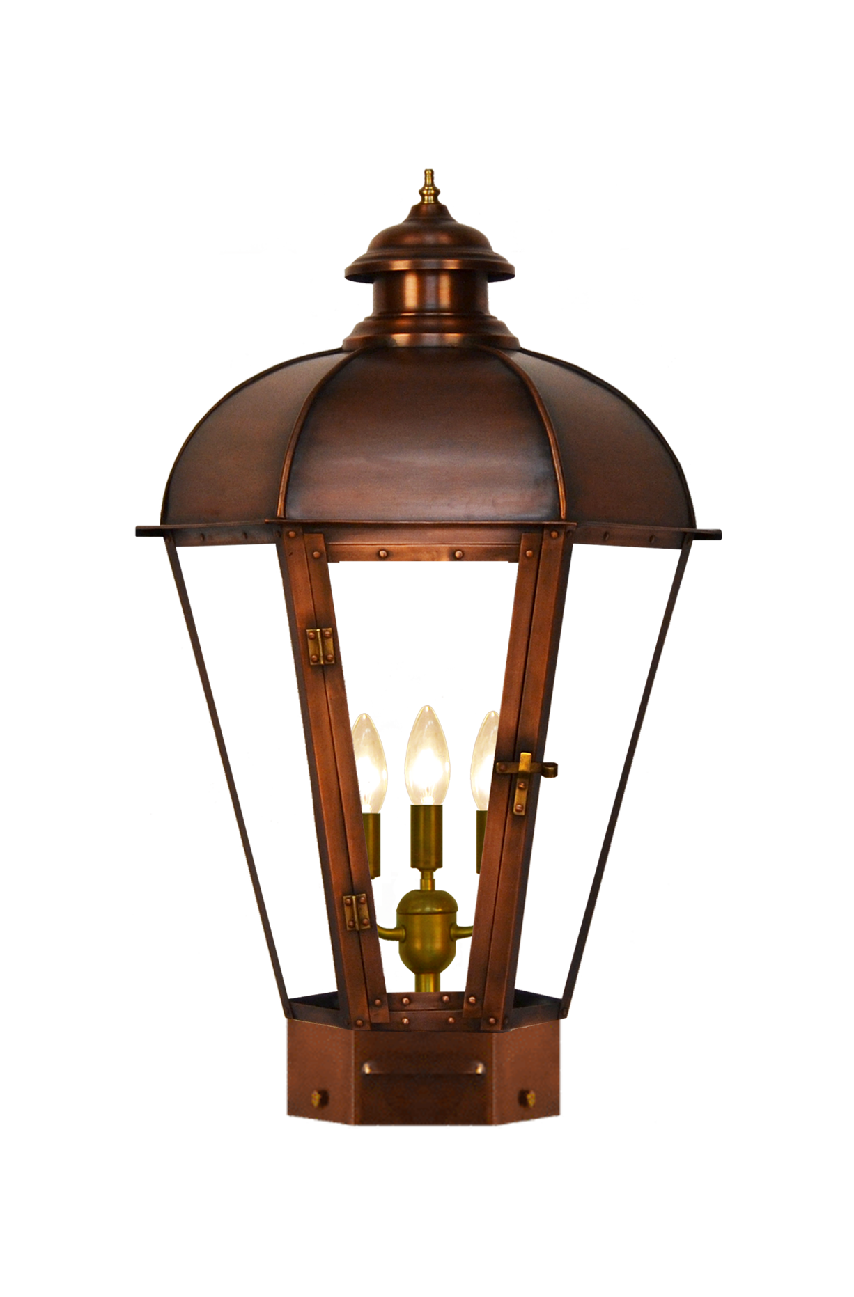 Joachim Street 33'' Electric Copper Pier Mount