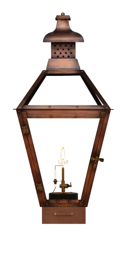 Pebble Hill 31'' Gas  Copper Pier Mount